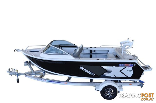Quintrex 500 Fishabout + Yamaha F75HP 4-Stroke - Pack 1 for sale online prices