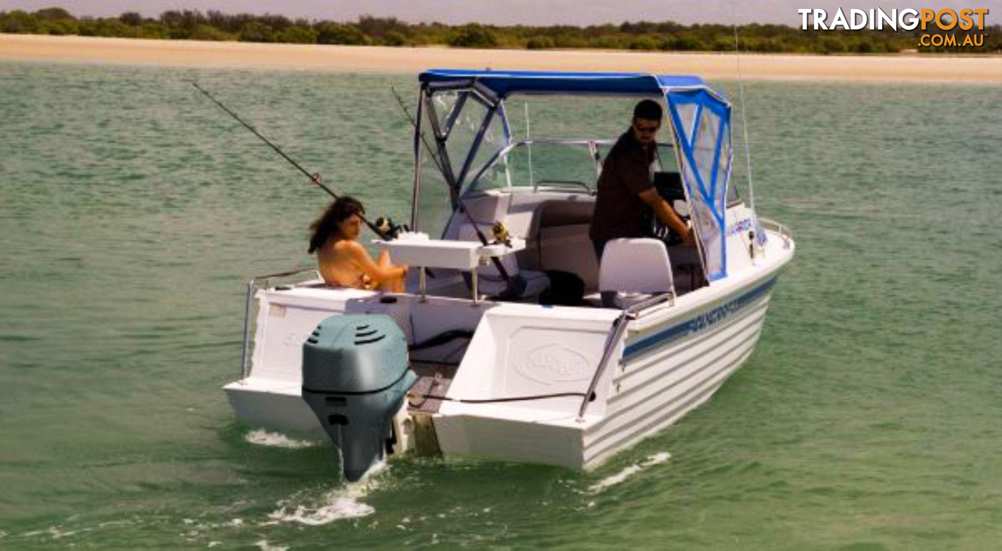 Polycraft 530 Warrior Cuddy Cabin + Yamaha F130hp 4-Stroke - Pack 2 for sale online prices