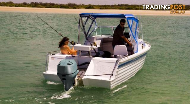 Polycraft 530 Warrior Cuddy Cabin + Yamaha F130hp 4-Stroke - Pack 2 for sale online prices