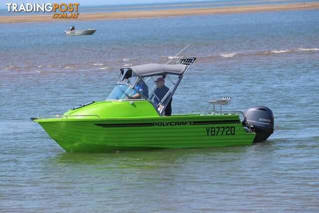 Polycraft 530 Warrior Cuddy Cabin + Yamaha F130hp 4-Stroke - Pack 2 for sale online prices