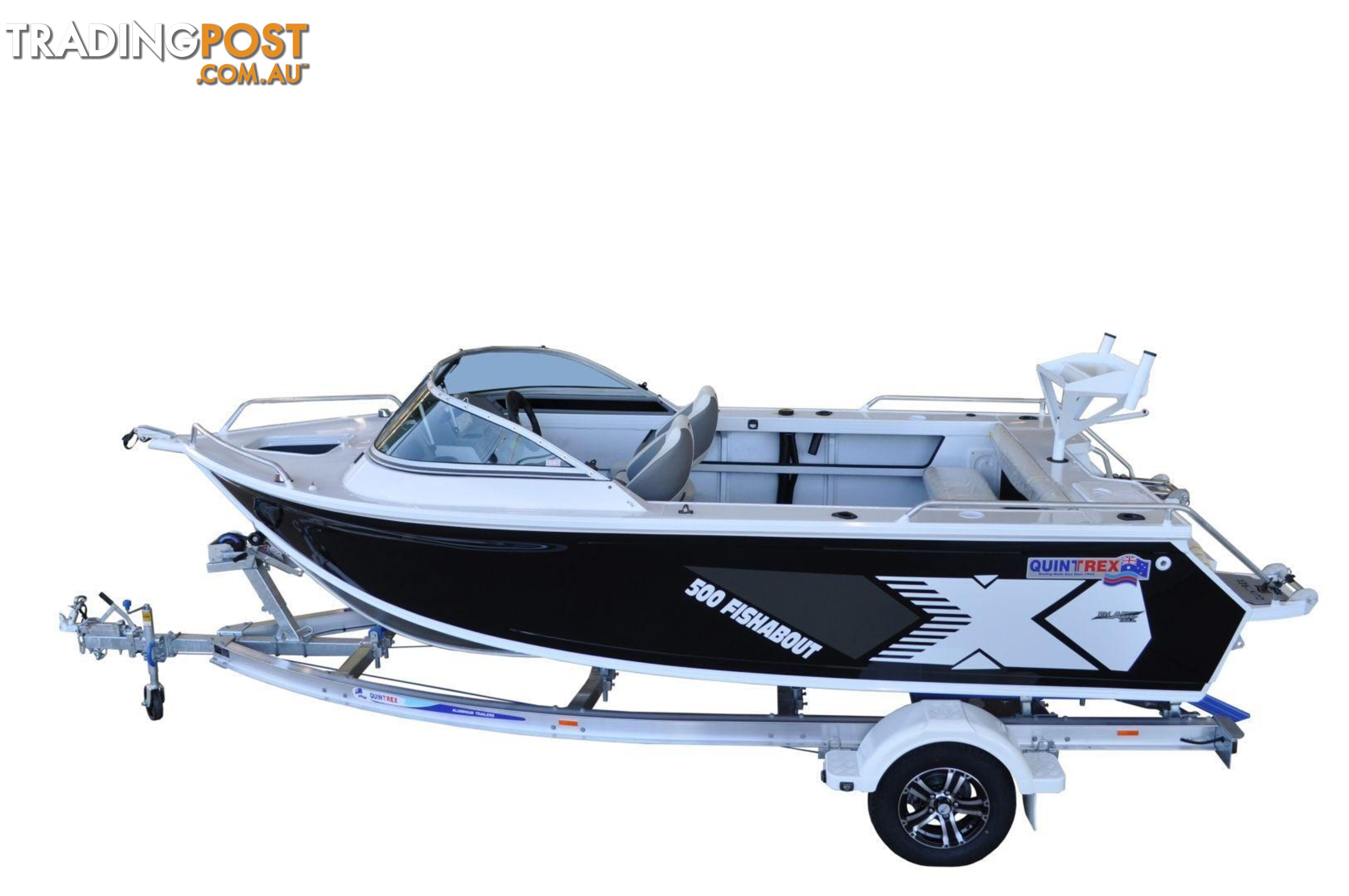 Quintrex 500 Fishabout + Yamaha F90HP 4-Stroke - Pack 3 for sale online prices