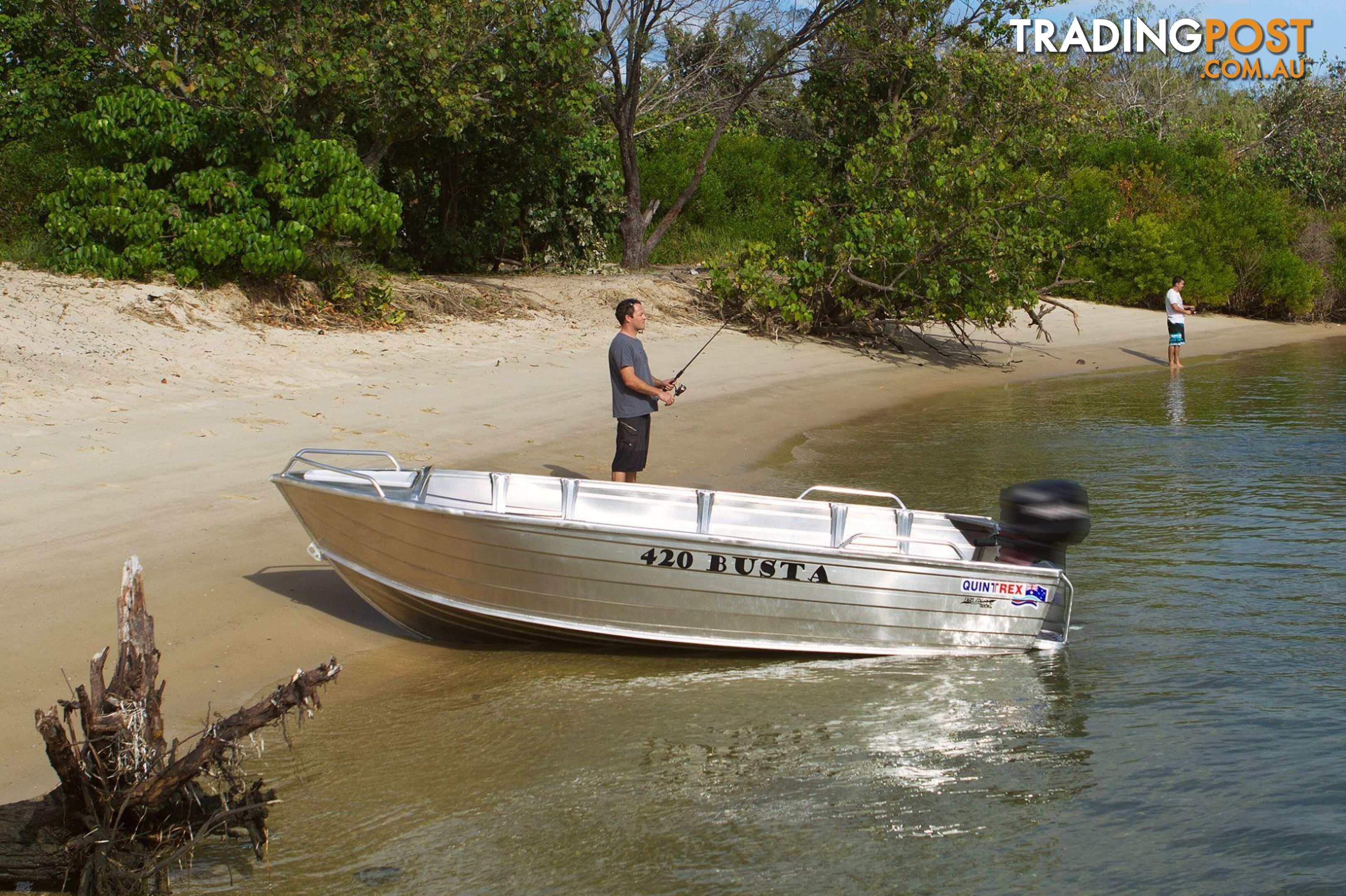 QUINTREX 420 BUSTA WITH YAMAHA 40HP FOURSTROKE FOR SALE