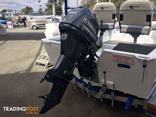 QUINTREX 420 BUSTA WITH YAMAHA 40HP FOURSTROKE FOR SALE