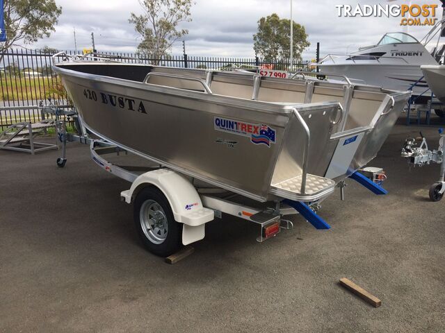 QUINTREX 420 BUSTA WITH YAMAHA 40HP FOURSTROKE FOR SALE