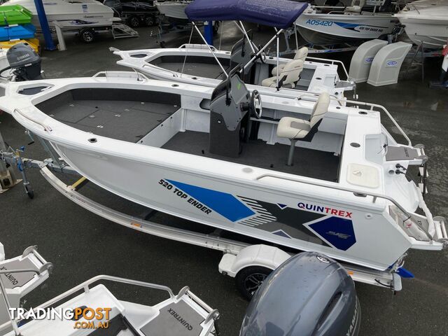 Quintrex 520 Top Ender + Yamaha F90hp 4-Stroke - Pack 1 for sale online prices