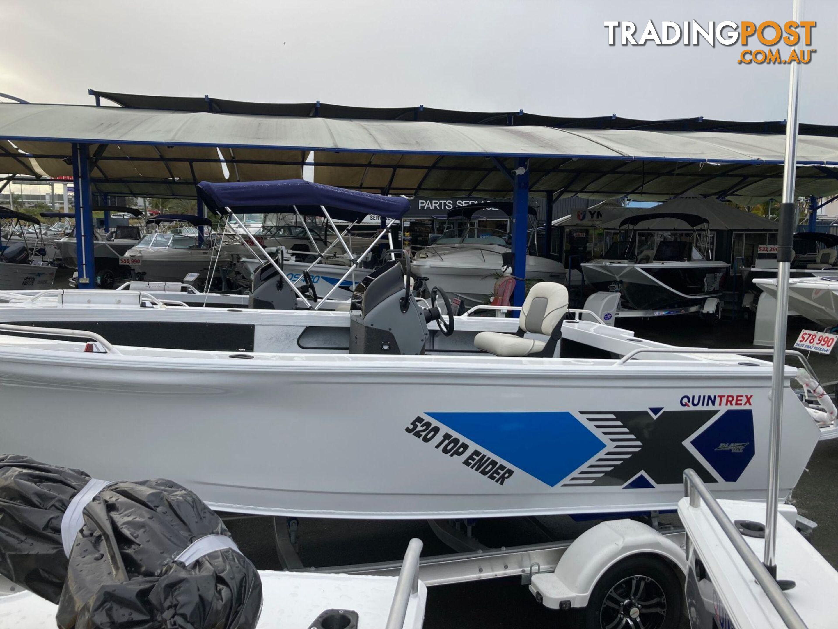 Quintrex 520 Top Ender + Yamaha F90hp 4-Stroke - Pack 1 for sale online prices