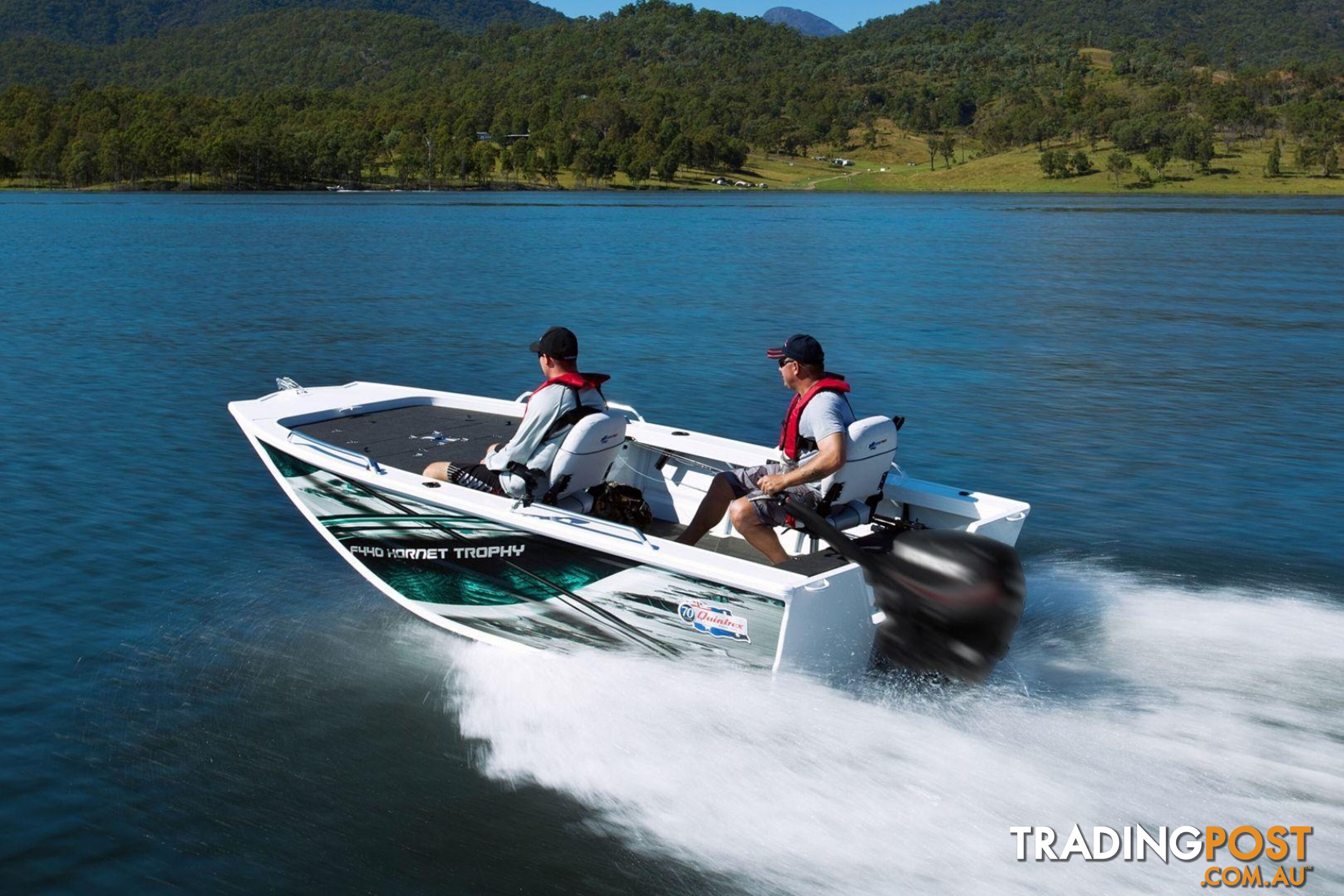 Quintrex 440 Hornet Trophy + Yamaha F60hp 4-Stroke - Pack 2 for sale online prices