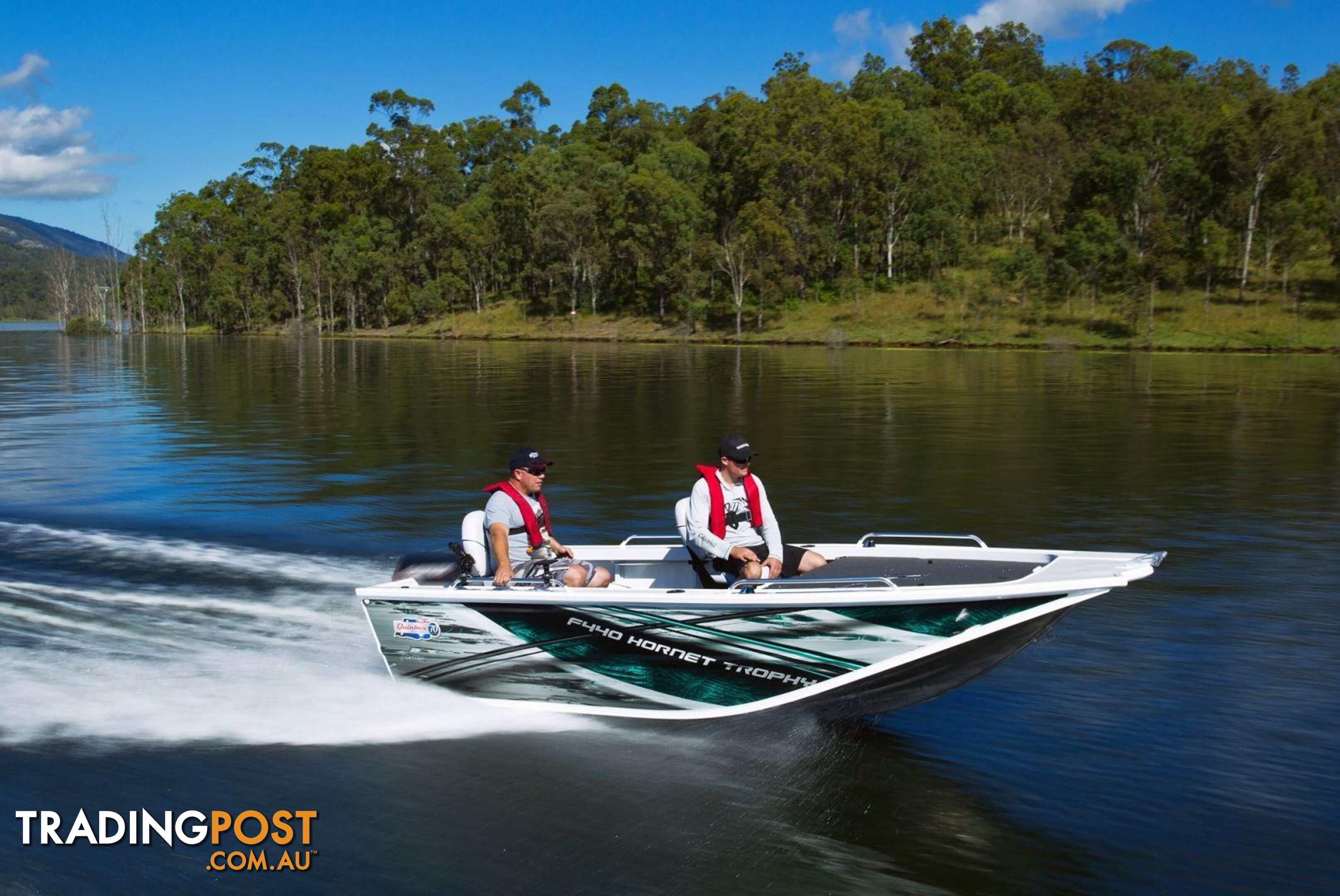 Quintrex 440 Hornet Trophy + Yamaha F60hp 4-Stroke - Pack 2 for sale online prices