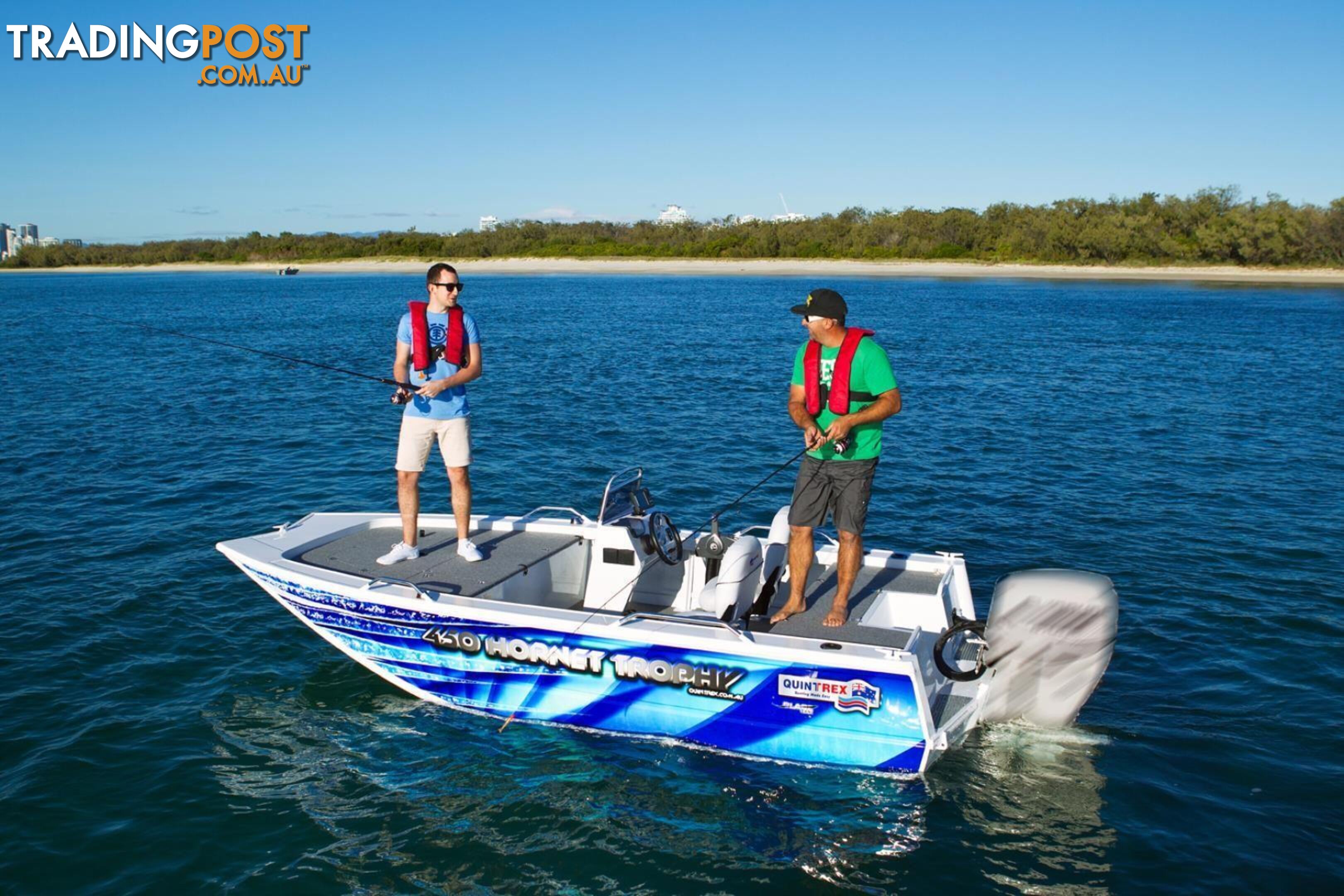 Quintrex 450 Hornet + Yamaha F70hp 4-Stroke - Pack 1 for sale online prices