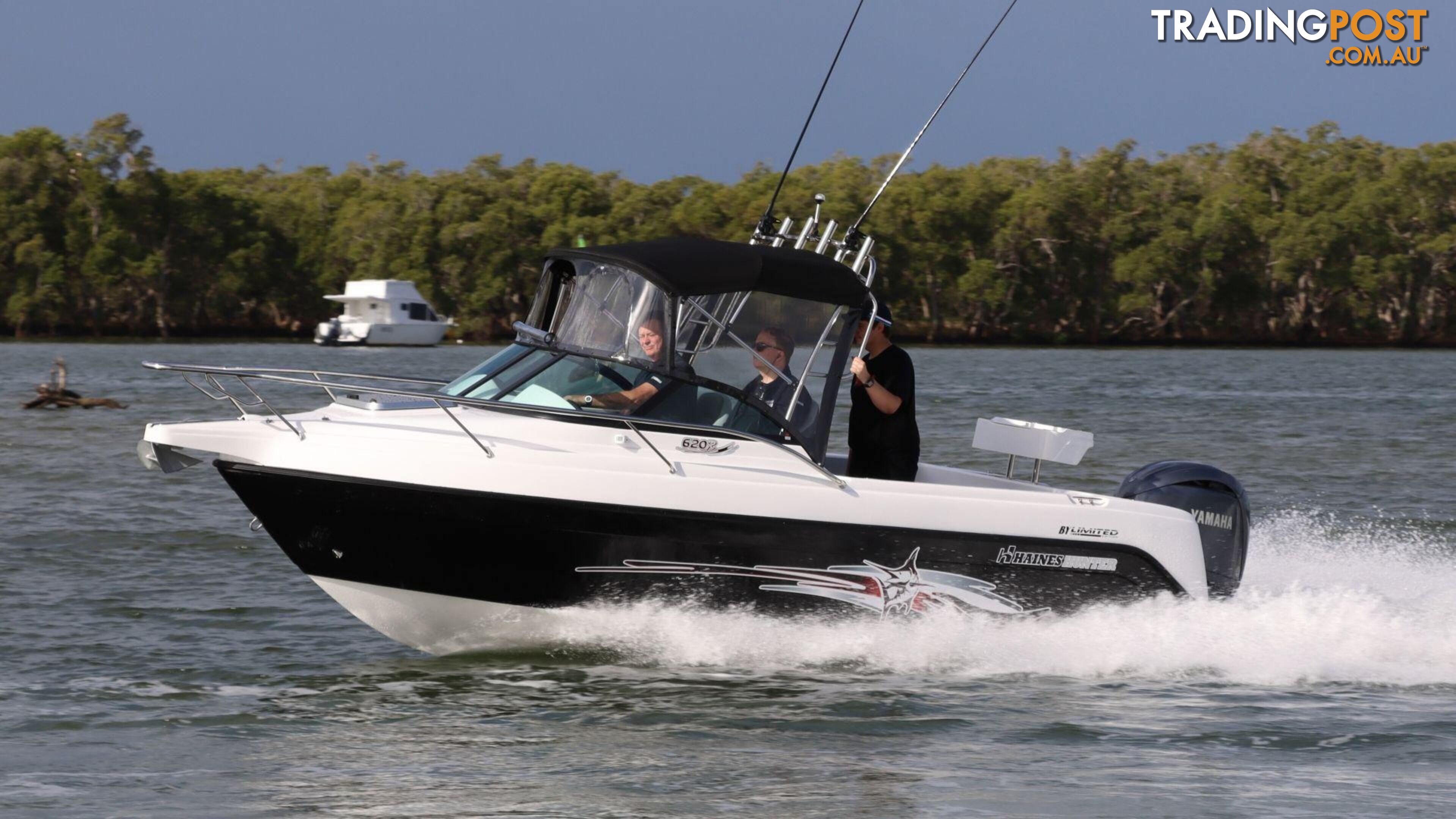 Haines Hunter 620R + Yamaha F200hp 4-Stroke - Pack 2 for sale online prices