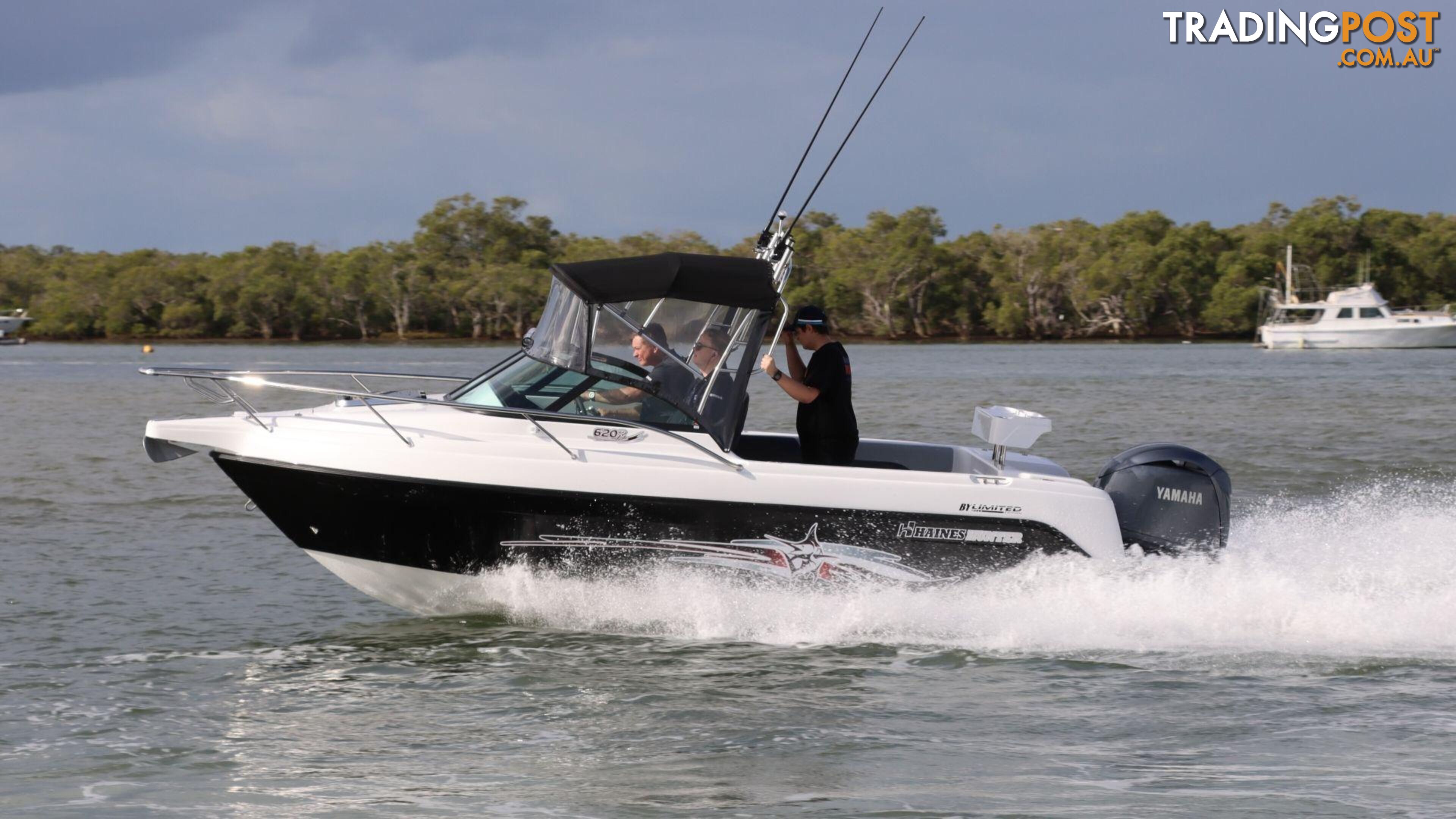 Haines Hunter 620R + Yamaha F200hp 4-Stroke - Pack 2 for sale online prices