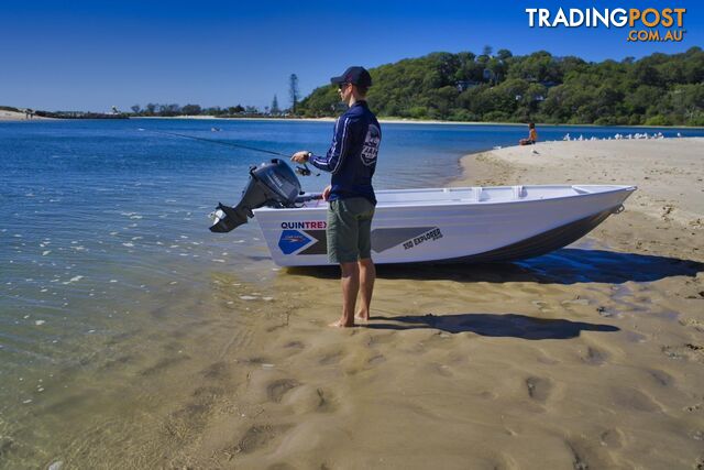 Quintrex 350 Explorer PRO + Yamaha F15hp 4-Stroke - PRO Pack for sale online prices