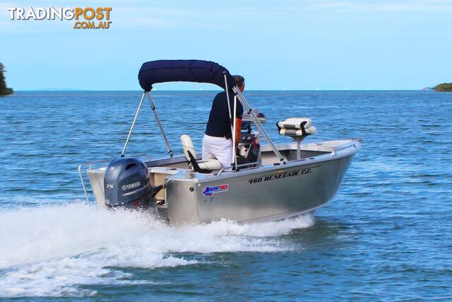 Quintrex 460 Renegade CC(Centre Console) + Yamaha F60hp 4-Stroke - Pack 1 for sale online prices
