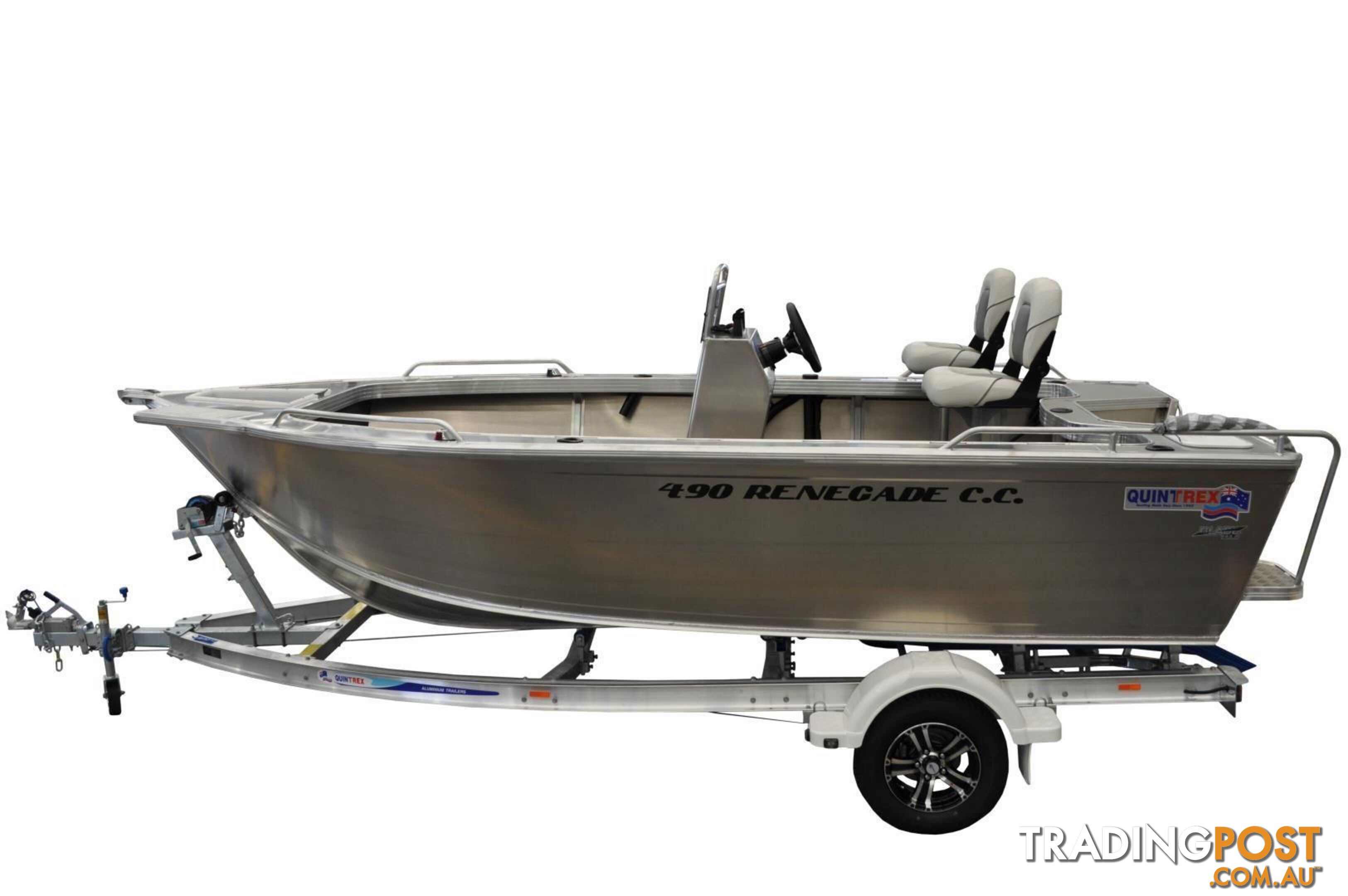 Quintrex 490 Renegade CC(Centre Console) + Yamaha F90hp 4-Stroke - Pack 3 for sale online prices