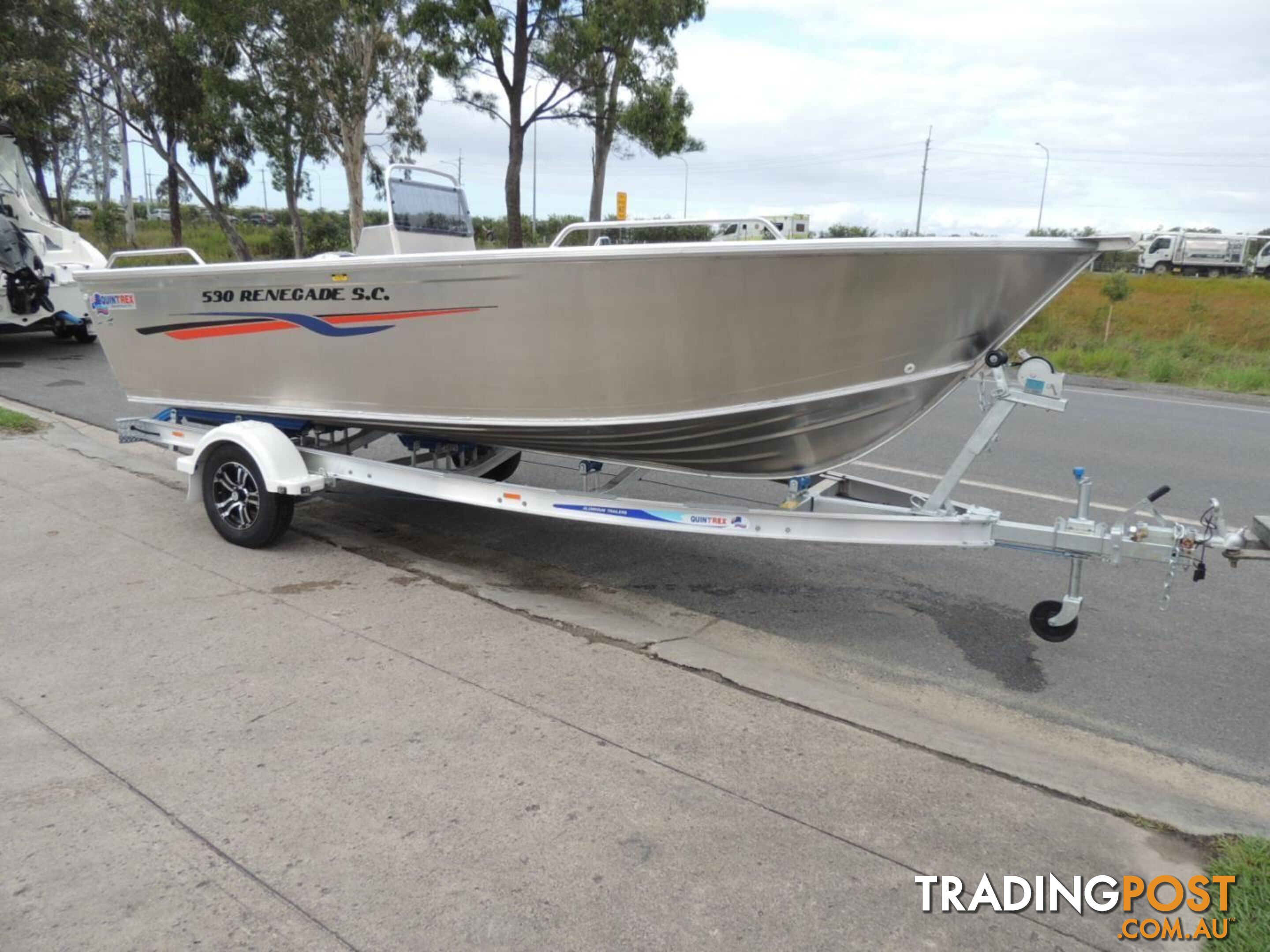 Quintrex 530 Renegade SC(Side Console) + Yamaha F115hp 4-Stroke - Pack 3 for sale online prices