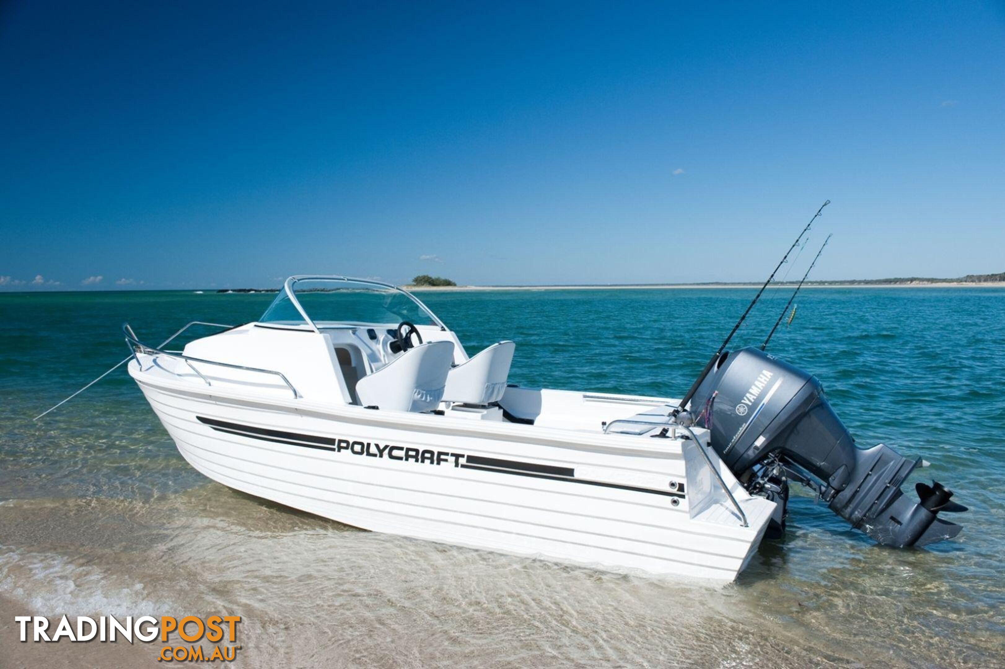 Polycraft 530 Warrior Cuddy Cabin + Yamaha F130hp 4-Stroke - Pack 3 for sale online prices