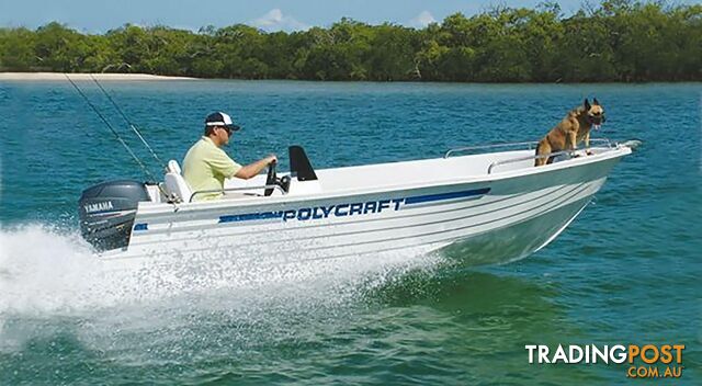 Polycraft 450 Drifter Side Console + Yamaha F60hp 4-Stroke - PACK 2 FOR SALE