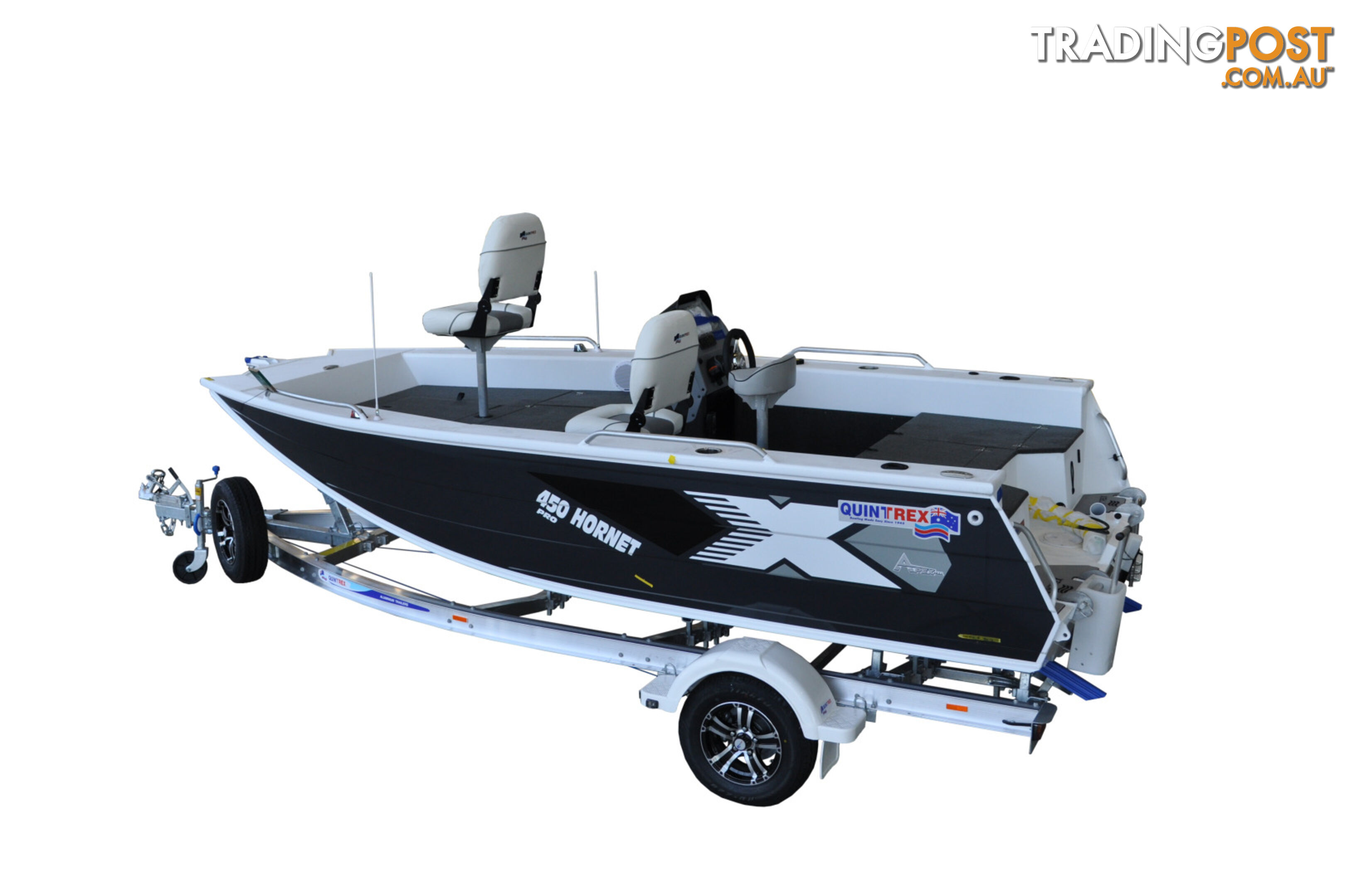 Quintrex 450 Hornet PRO + Yamaha F90hp 4-Stroke - PRO Pack for sale online prices