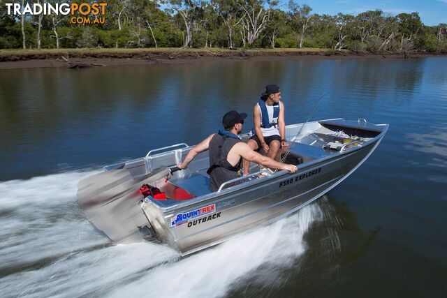 Quintrex F390 Outback Explorer + Yamaha F25hp 4-Stroke - Pack 3 for sale online prices