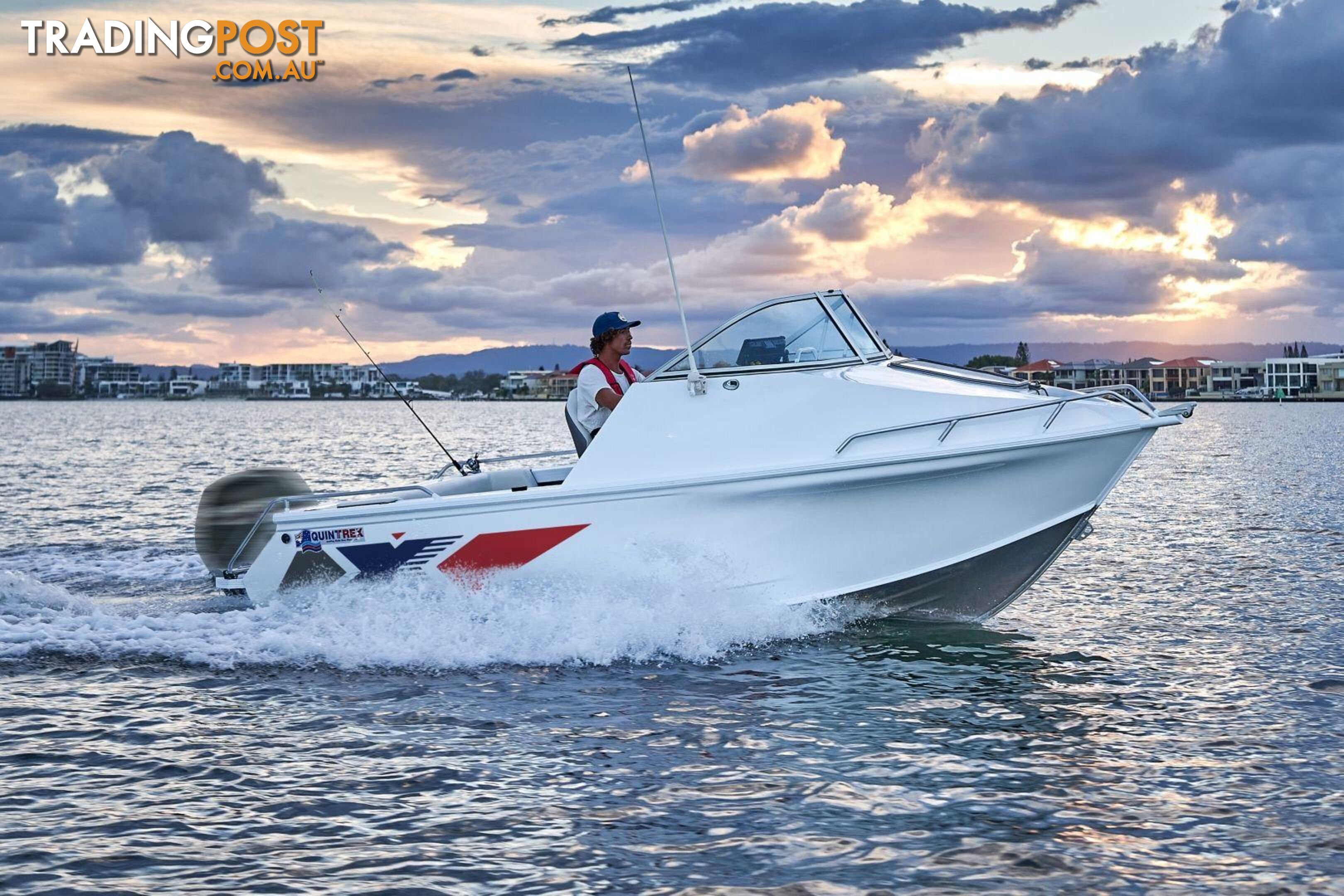 Quintrex 520 Ocean Spirit + Yamaha F90hp 4-Stroke - Pack 2 for sale online prices