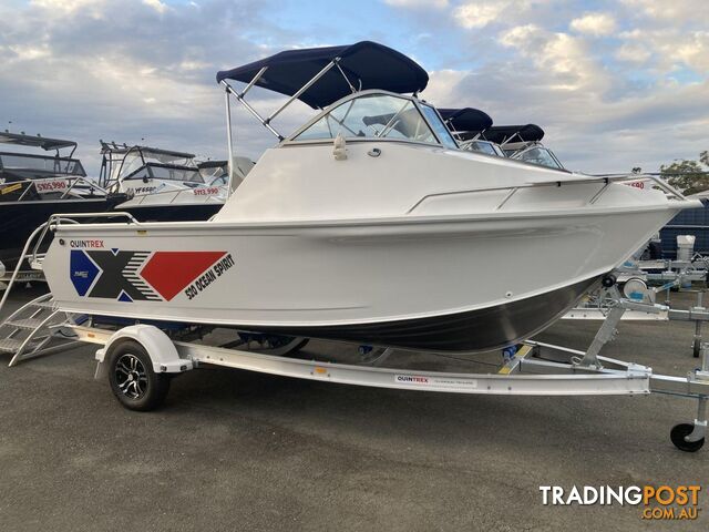 Quintrex 520 Ocean Spirit + Yamaha F90hp 4-Stroke - Pack 2 for sale online prices