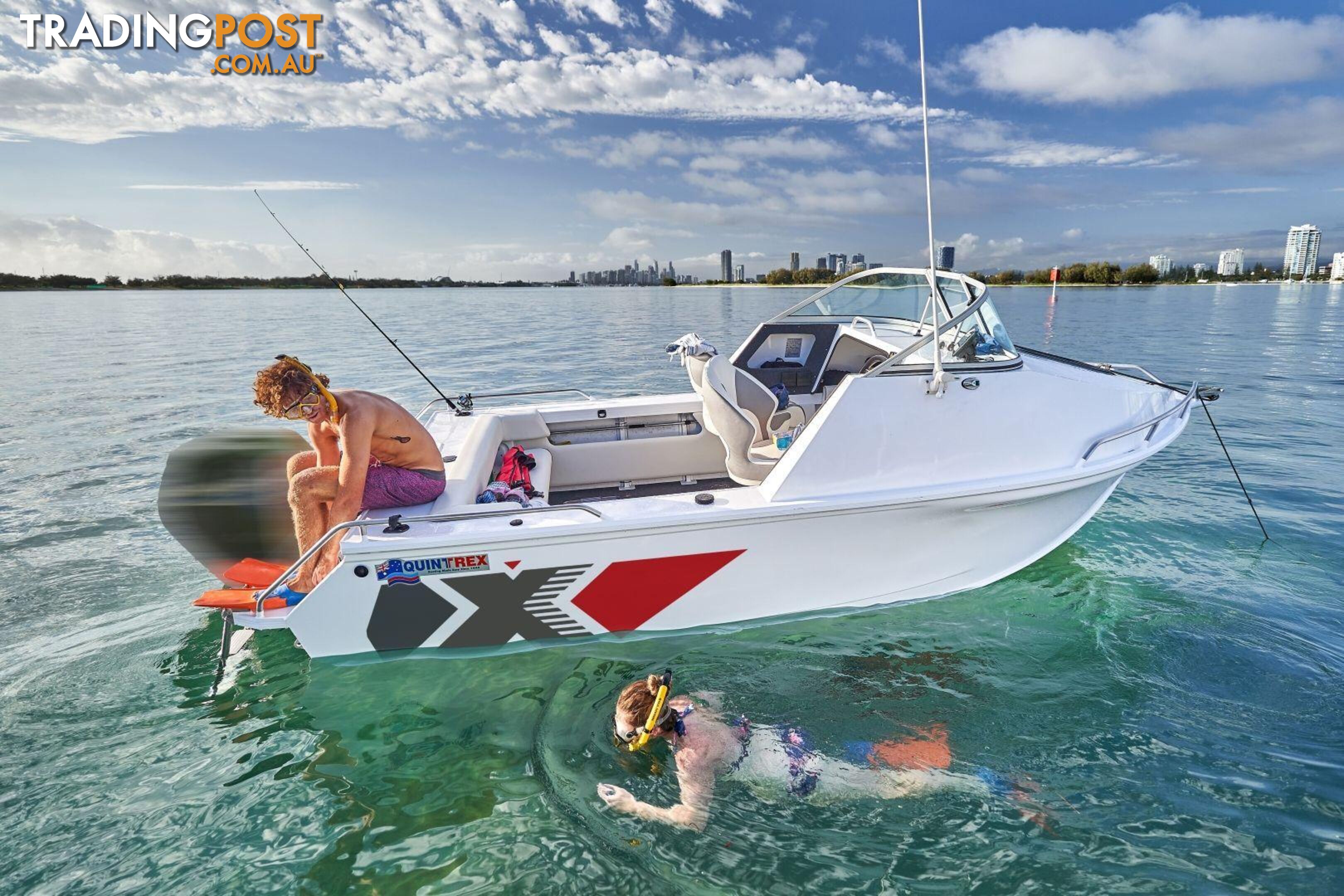 Quintrex 520 Ocean Spirit + Yamaha F90hp 4-Stroke - Pack 2 for sale online prices