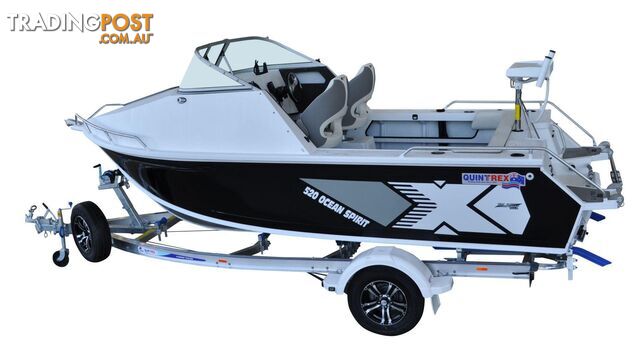 Quintrex 520 Ocean Spirit + Yamaha F90hp 4-Stroke - Pack 2 for sale online prices