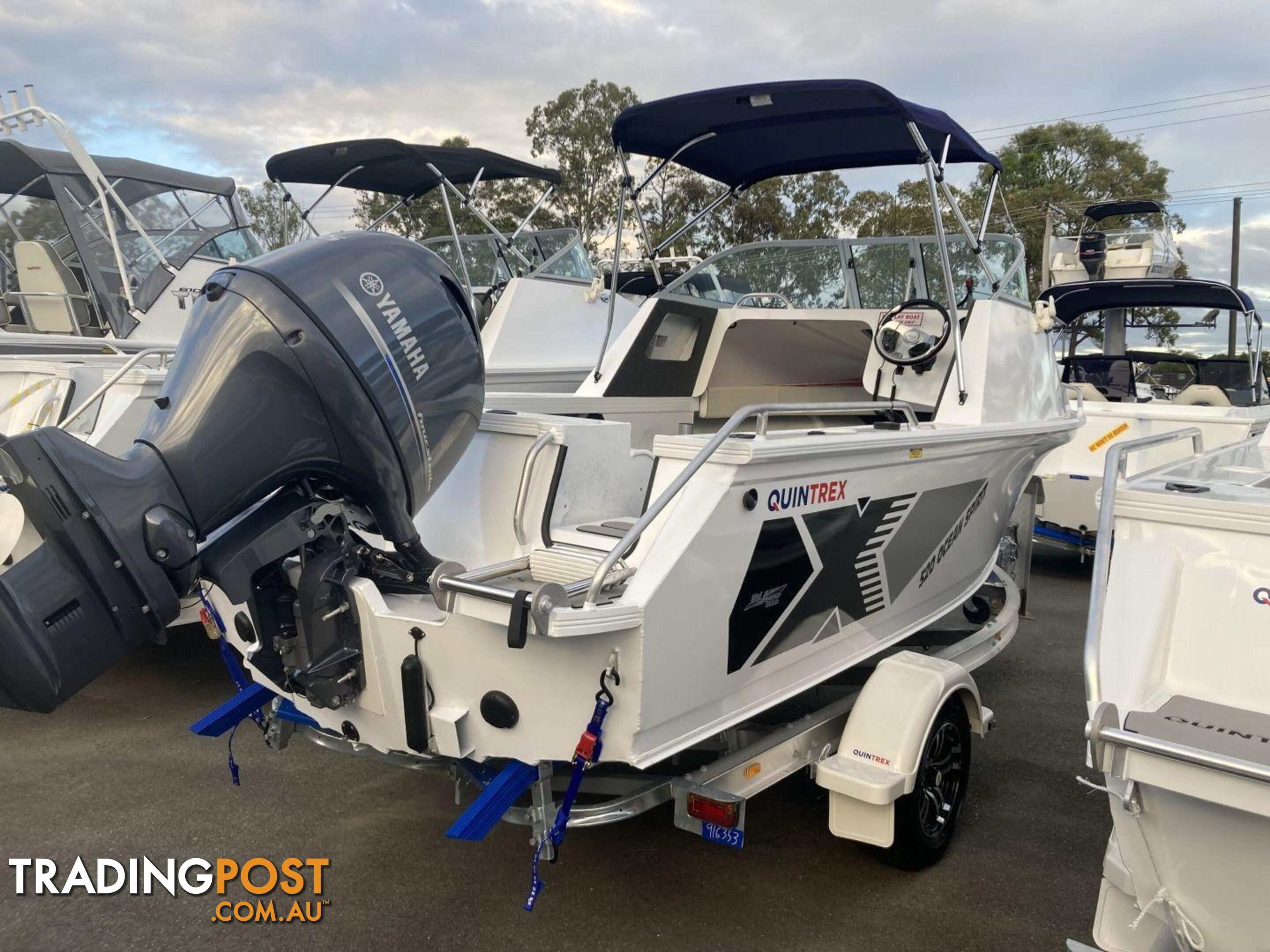 Quintrex 520 Ocean Spirit + Yamaha F90hp 4-Stroke - Pack 2 for sale online prices