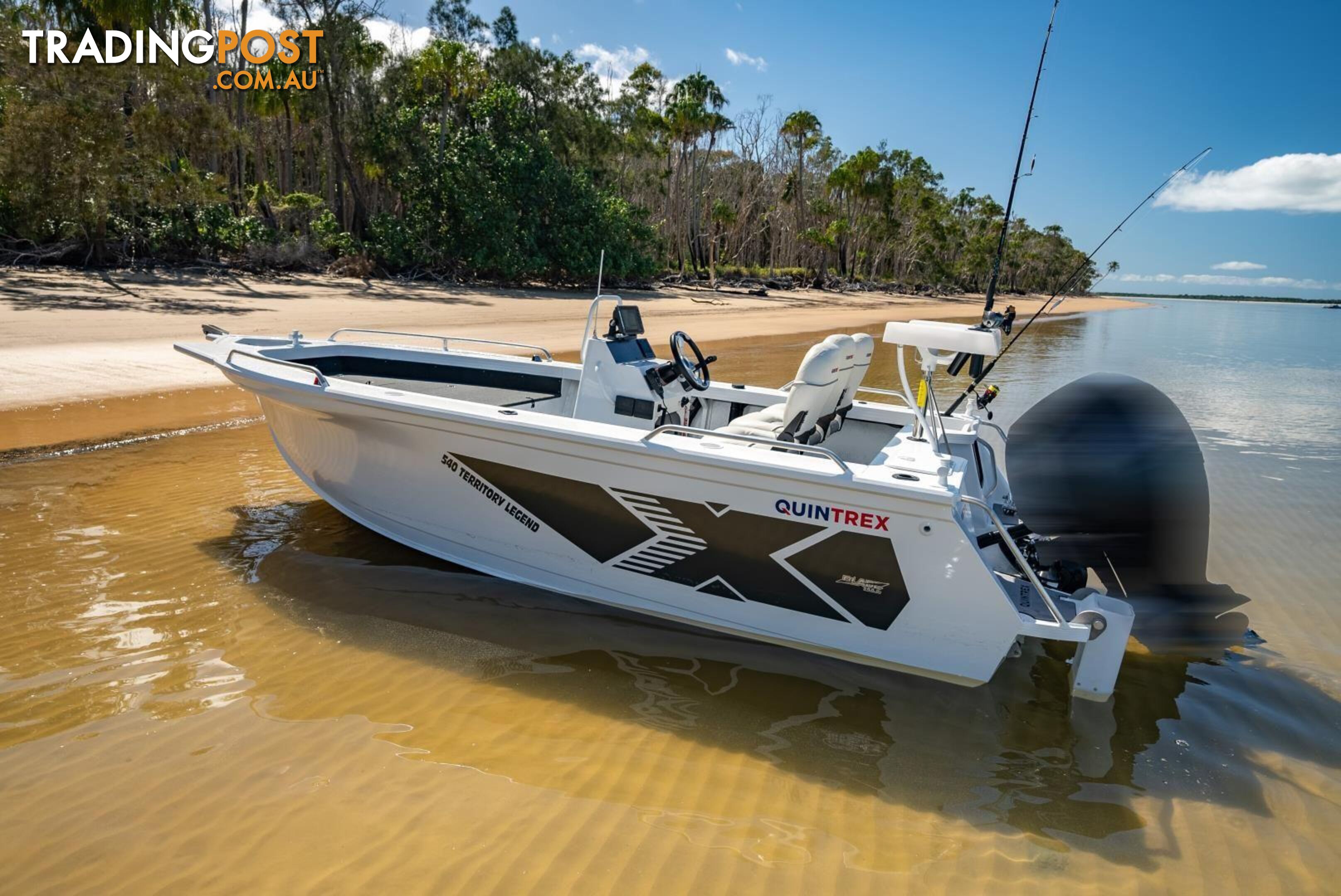 Quintrex 590 Territory Legend + Yamaha F150hp 4-Stroke - Pack 2 for sale online prices