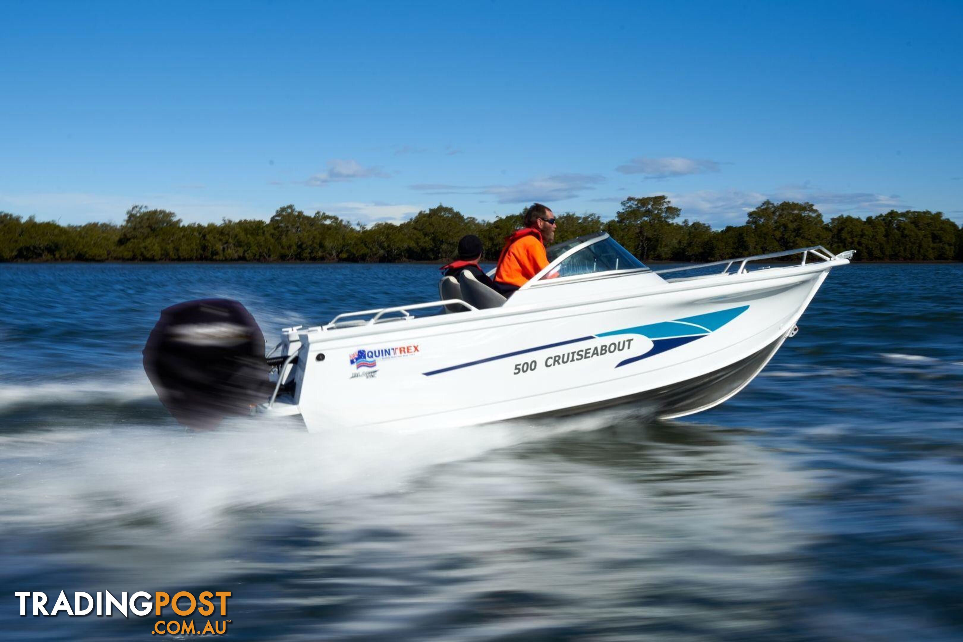 Quintrex 500 Cruiseabout + Yamaha F75hp 4-Stroke - Pack 1 for sale online prices