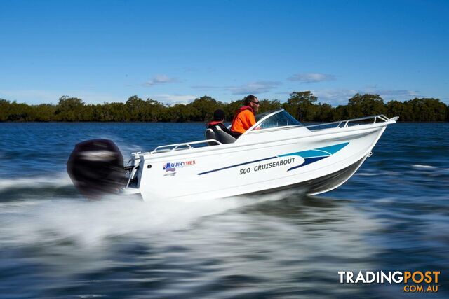 Quintrex 500 Cruiseabout + Yamaha F75hp 4-Stroke - Pack 1 for sale online prices