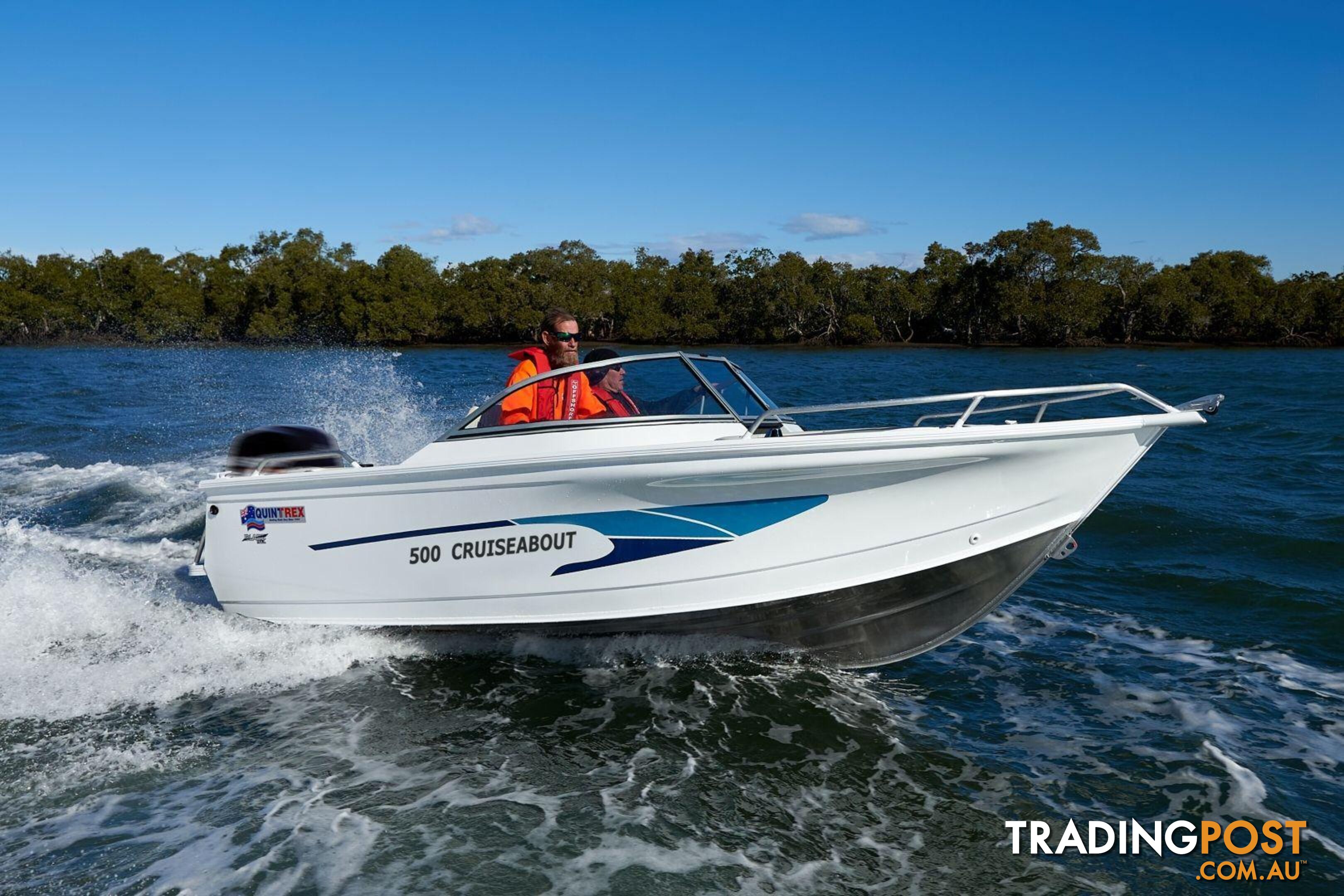 Quintrex 500 Cruiseabout + Yamaha F75hp 4-Stroke - Pack 1 for sale online prices