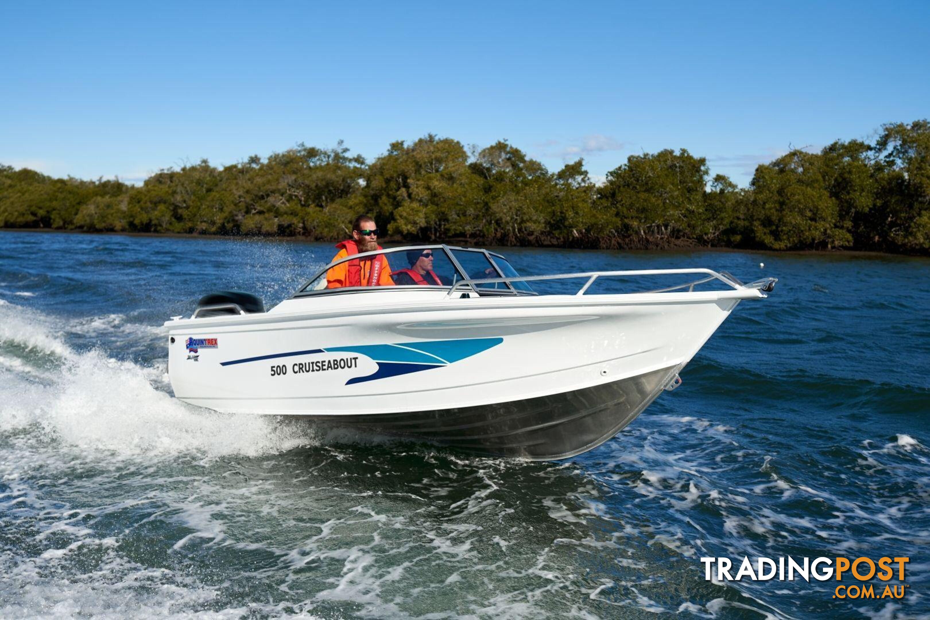 Quintrex 500 Cruiseabout + Yamaha F75hp 4-Stroke - Pack 1 for sale online prices