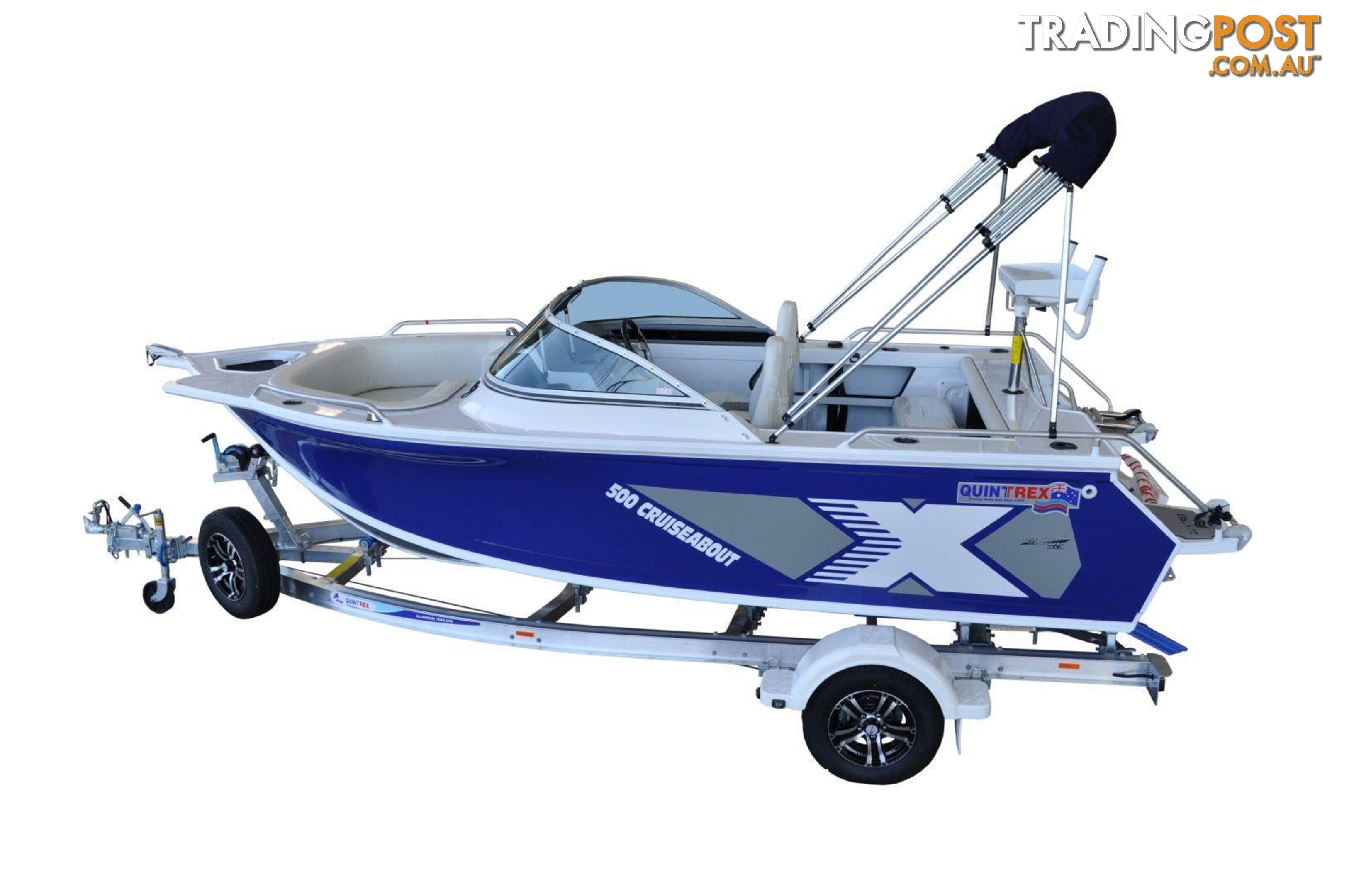 Quintrex 500 Cruiseabout + Yamaha F75hp 4-Stroke - Pack 1 for sale online prices