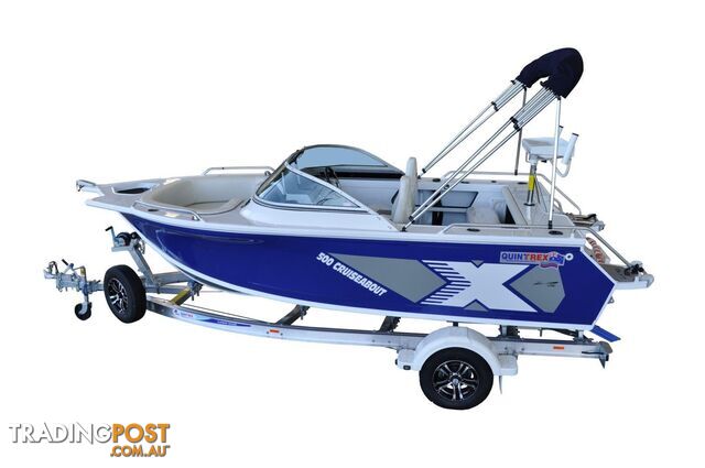 Quintrex 500 Cruiseabout + Yamaha F75hp 4-Stroke - Pack 1 for sale online prices