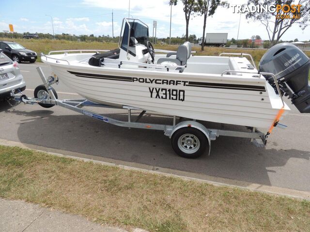 Polycraft 530 Warrior Centre Console + Yamaha F115hp 4-Stroke - Pack 1 for sale online prices