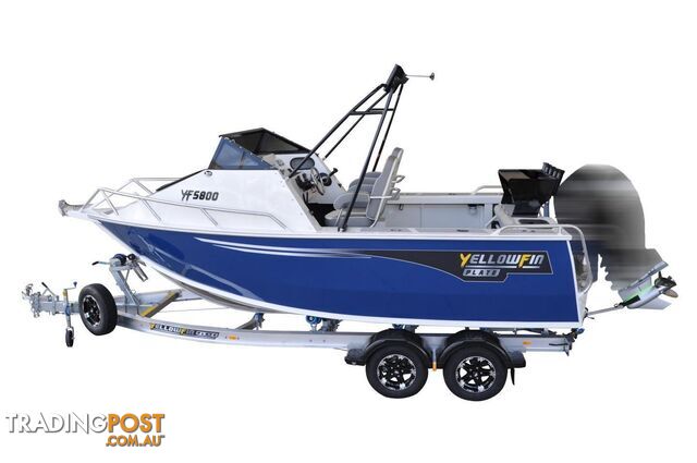 Yellowfin 5800 Soft Top Cabin + Yamaha F115hp 4-Stroke - Pack 1 for sale online prices