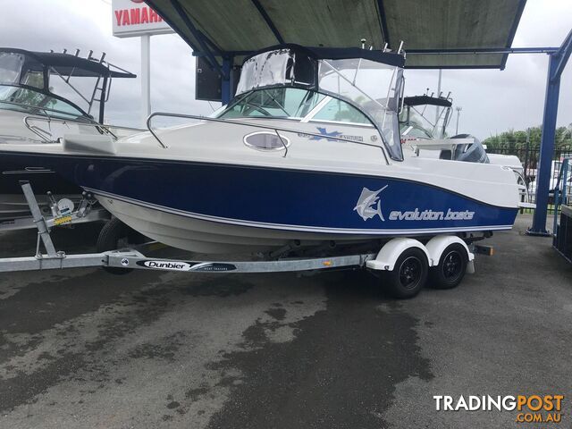 NEW 2024 EVOLUTION 552 PLATINUM FITTED WITH A YAMAHA F150 FOURSTROKE