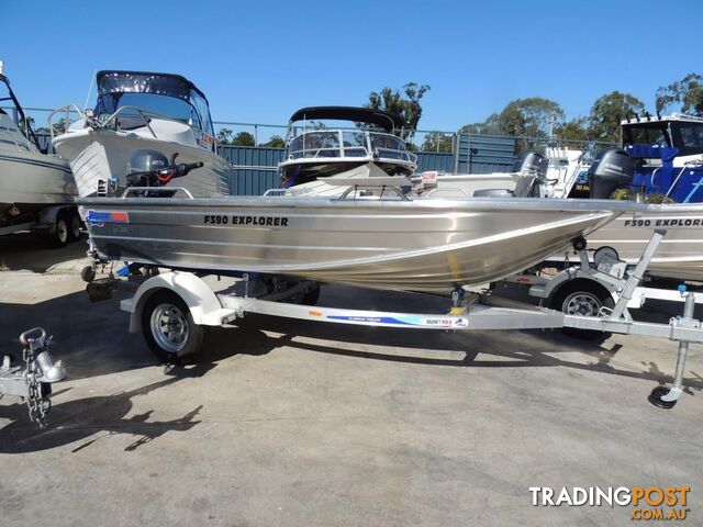 Quintrex F390 Explorer + Yamaha F25hp 4-Stroke - Pack 3 for sale online prices