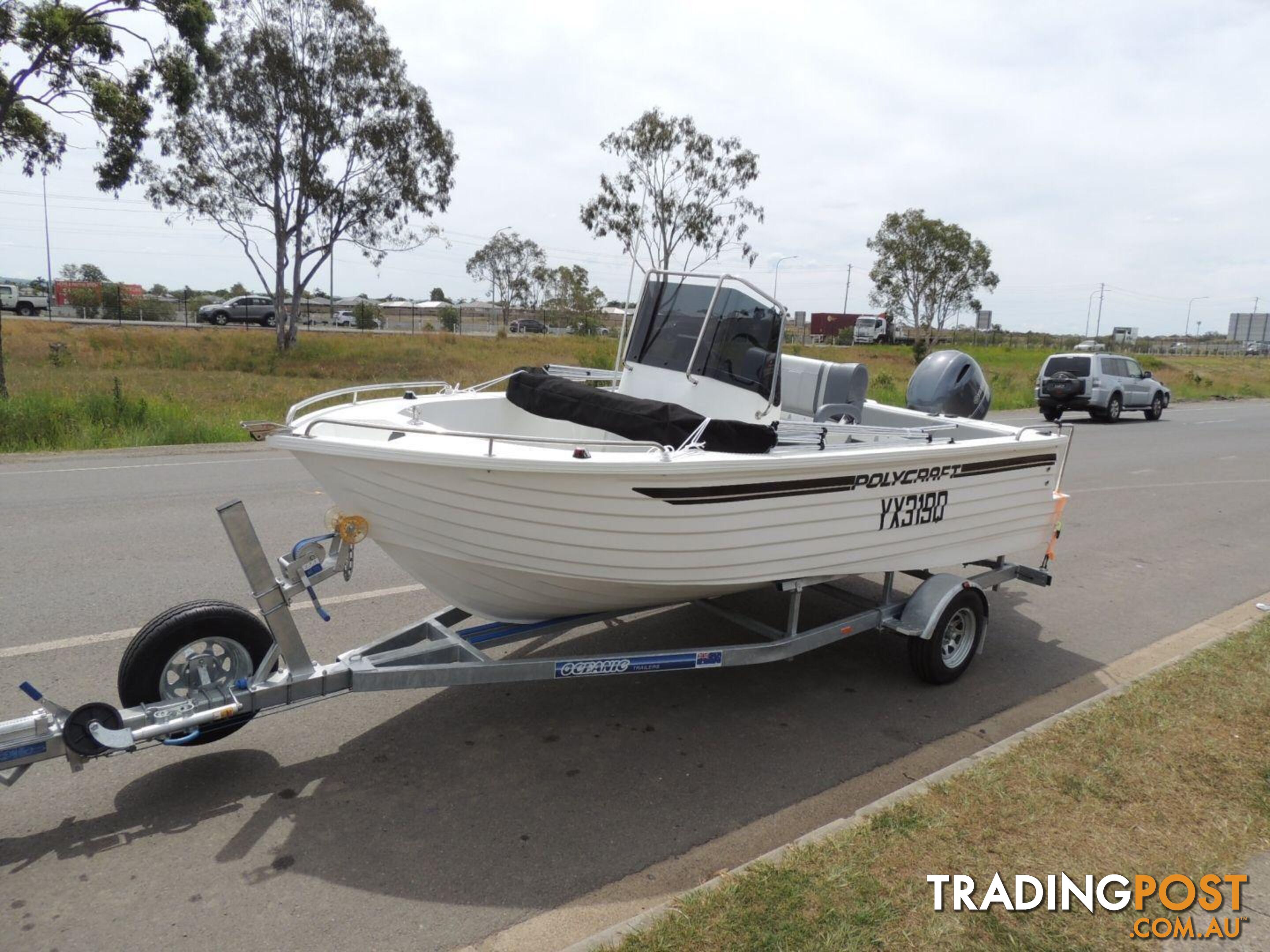 Polycraft 530 Warrior Centre Console + Yamaha F115hp 4-Stroke - Pack 2 for sale online prices