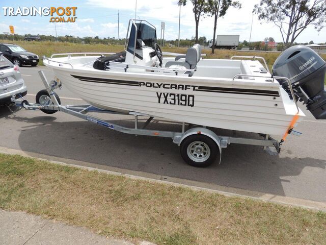 Polycraft 530 Warrior Centre Console + Yamaha F115hp 4-Stroke - Pack 2 for sale online prices