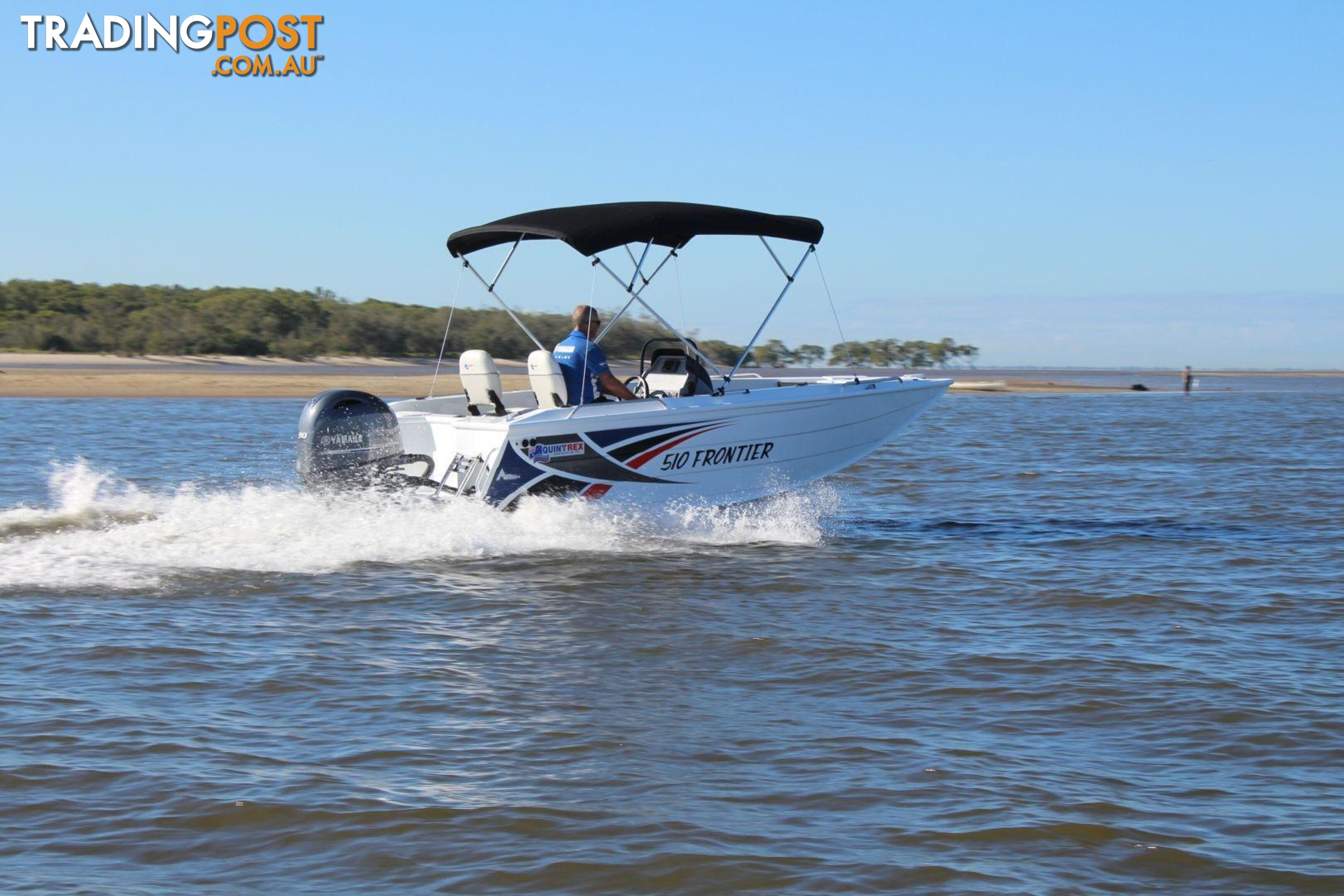 Quintrex 510 Frontier SC + Yamaha F115hp 4-Stroke - Pack 3 for sale online prices