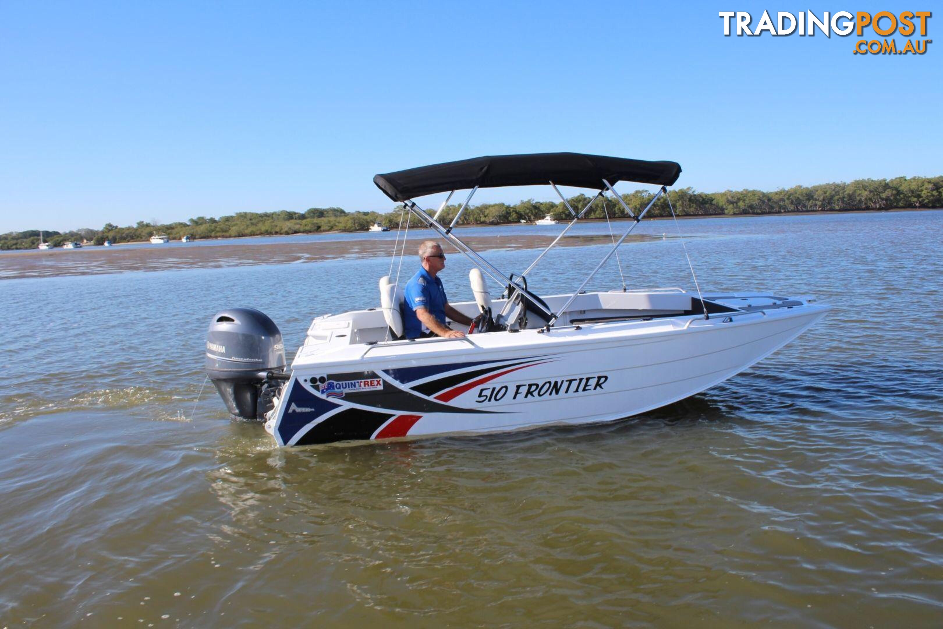 Quintrex 510 Frontier SC + Yamaha F115hp 4-Stroke - Pack 3 for sale online prices