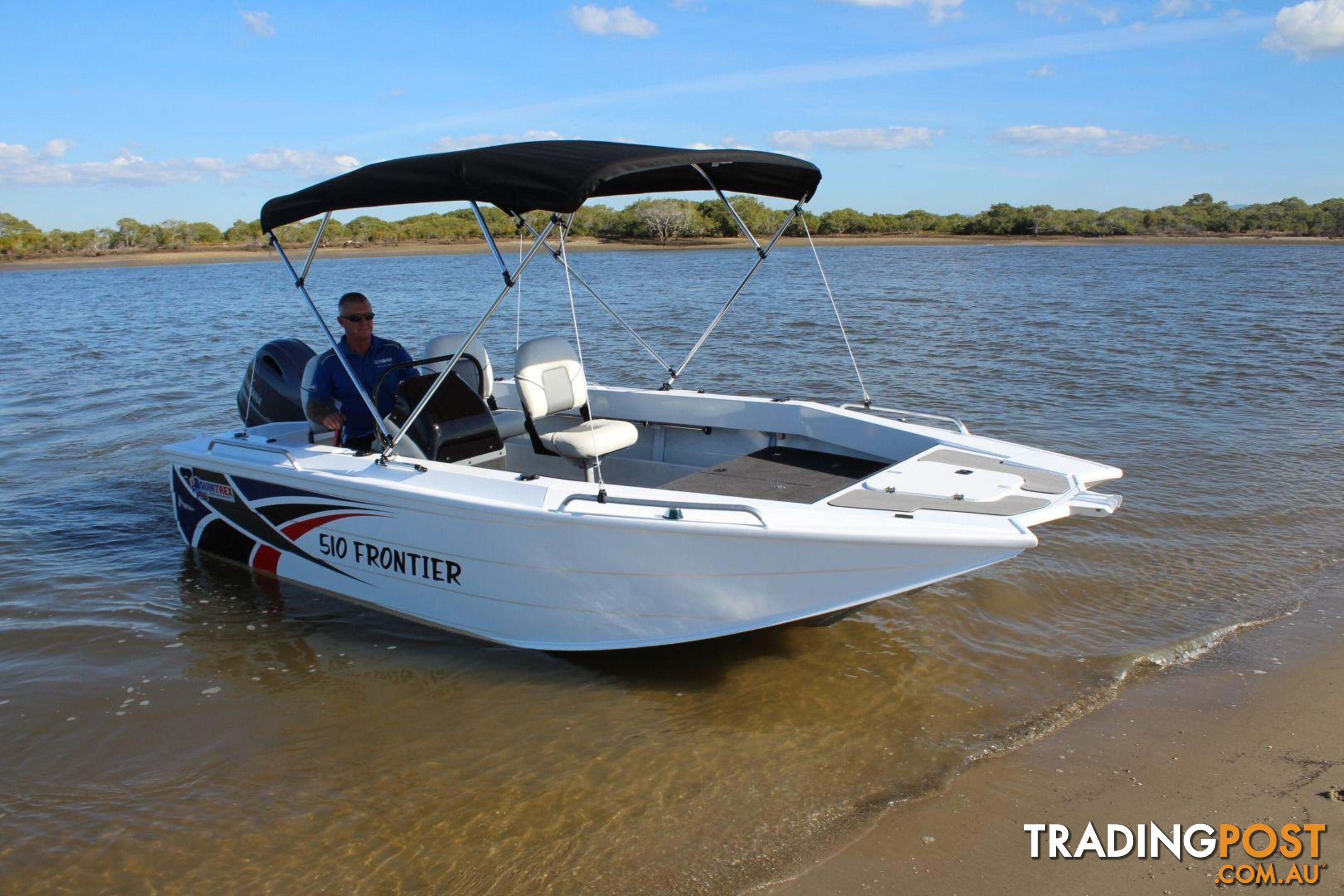 Quintrex 510 Frontier SC + Yamaha F115hp 4-Stroke - Pack 3 for sale online prices