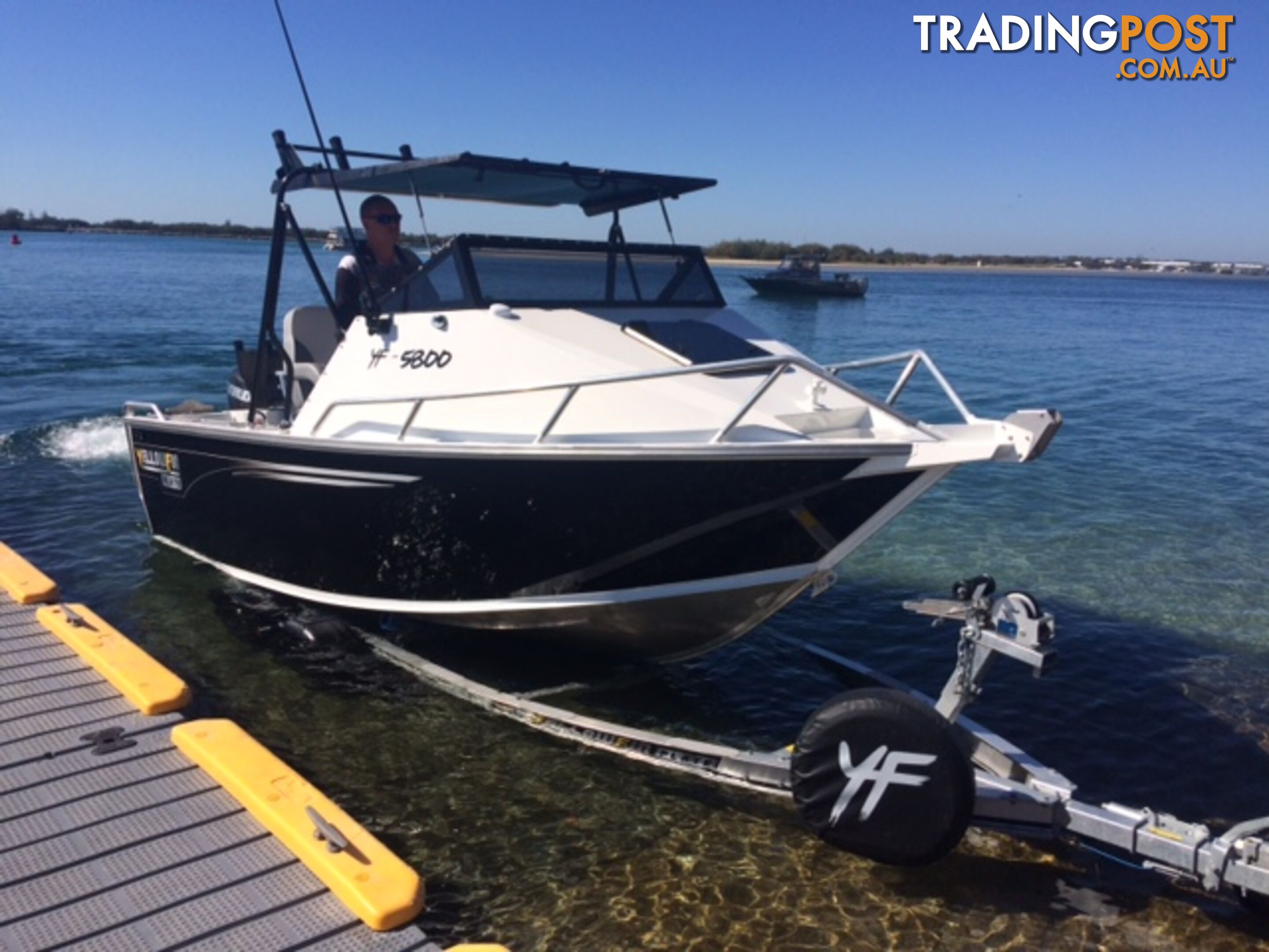 5800 Yellowfin Folding Hard Top is a great place to start our Pack 1