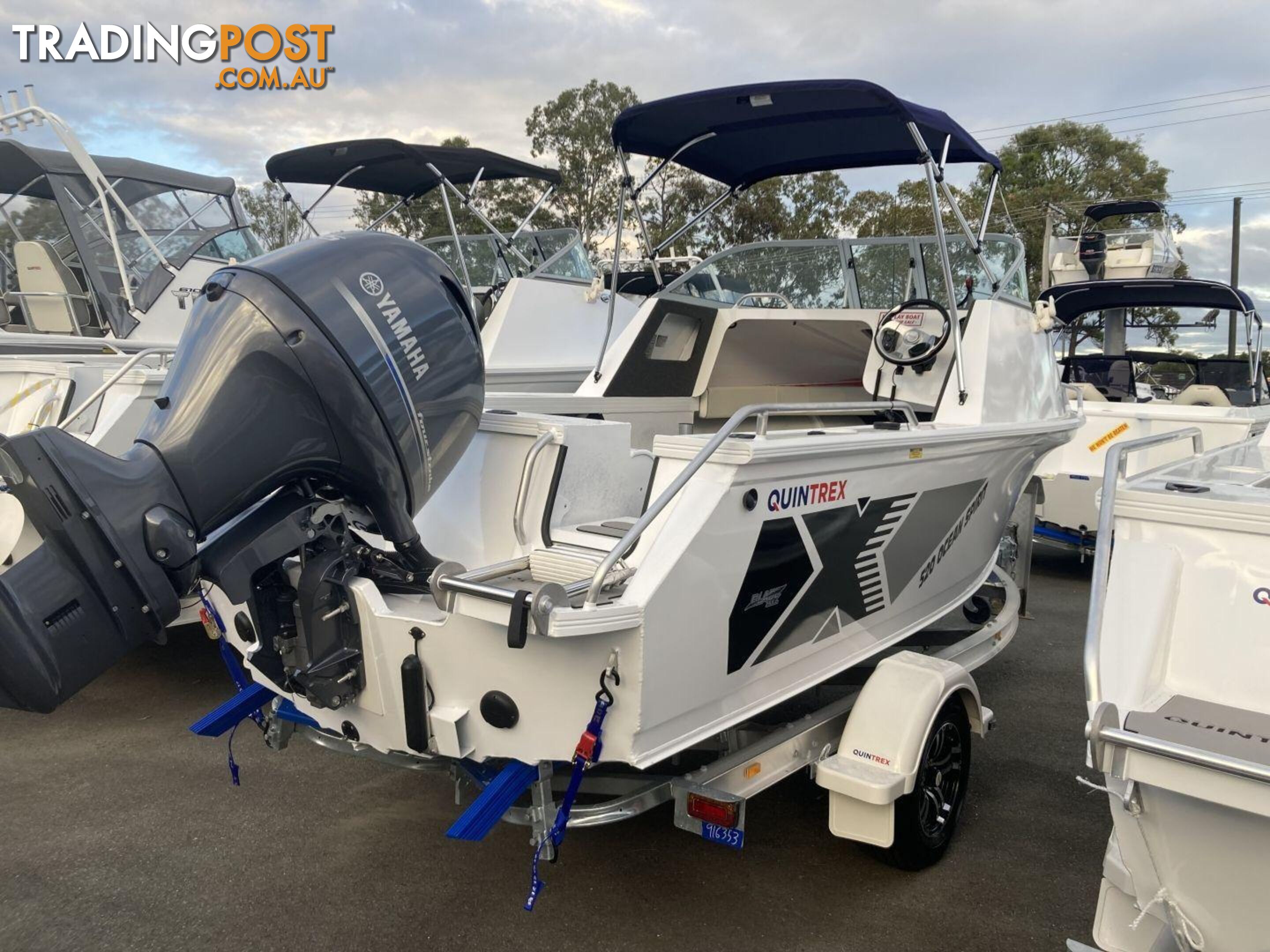 Quintrex 520 Ocean Spirit + Yamaha F90hp 4-Stroke - Pack 1 for sale online prices