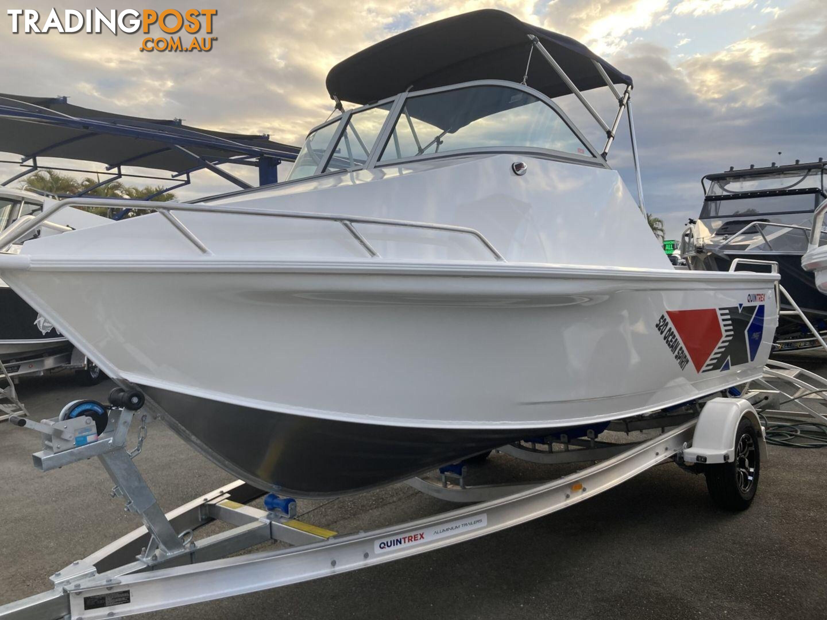 Quintrex 520 Ocean Spirit + Yamaha F90hp 4-Stroke - Pack 1 for sale online prices