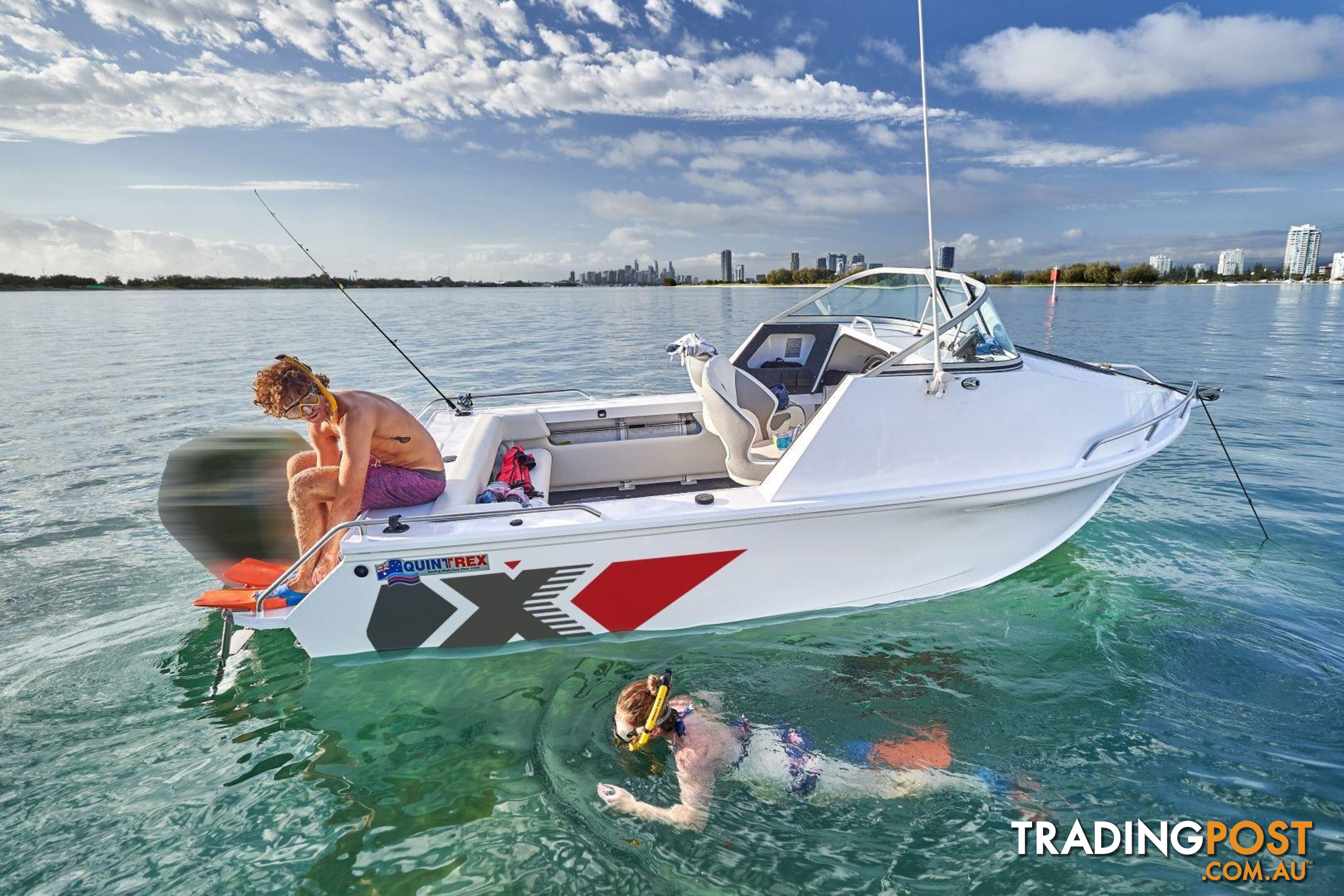 Quintrex 520 Ocean Spirit + Yamaha F90hp 4-Stroke - Pack 1 for sale online prices