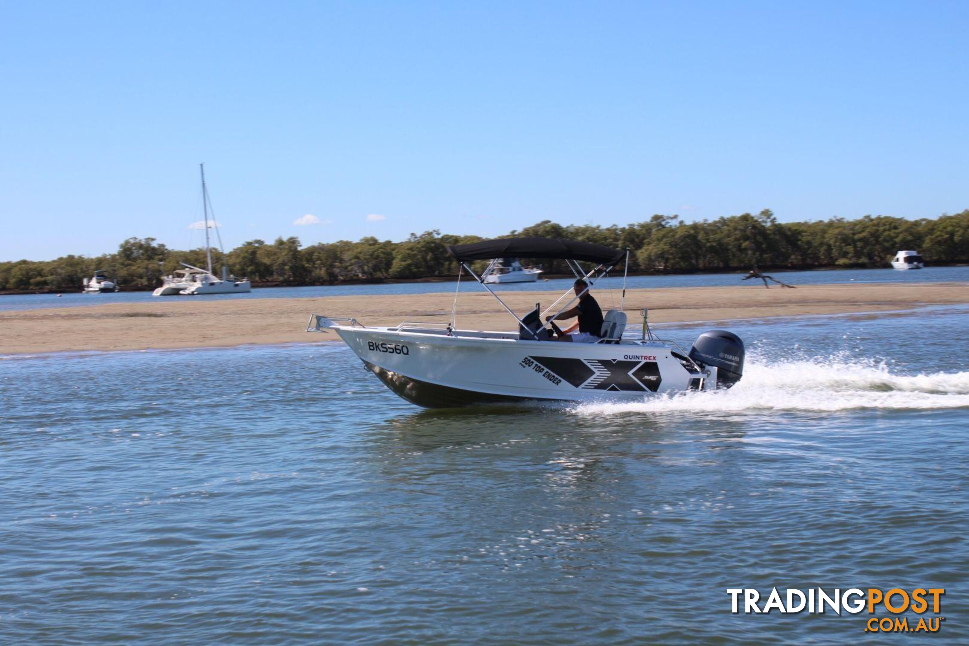 Quintrex 500 Top Ender + Yamaha F90hp 4-Stroke - Pack 3 for sale online prices