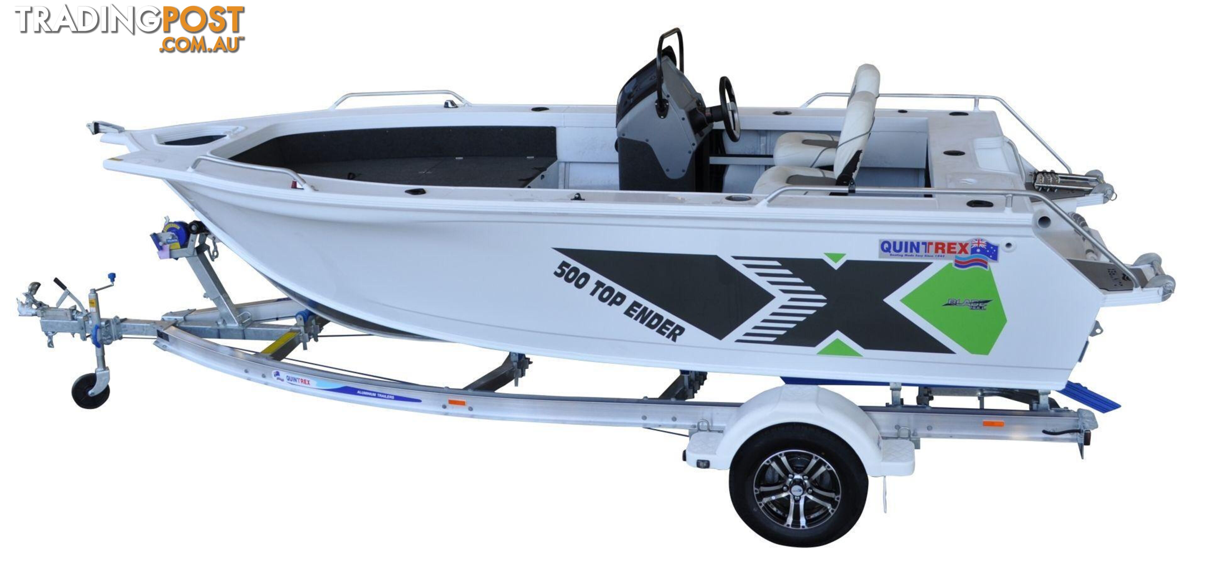 Quintrex 500 Top Ender + Yamaha F90hp 4-Stroke - Pack 3 for sale online prices